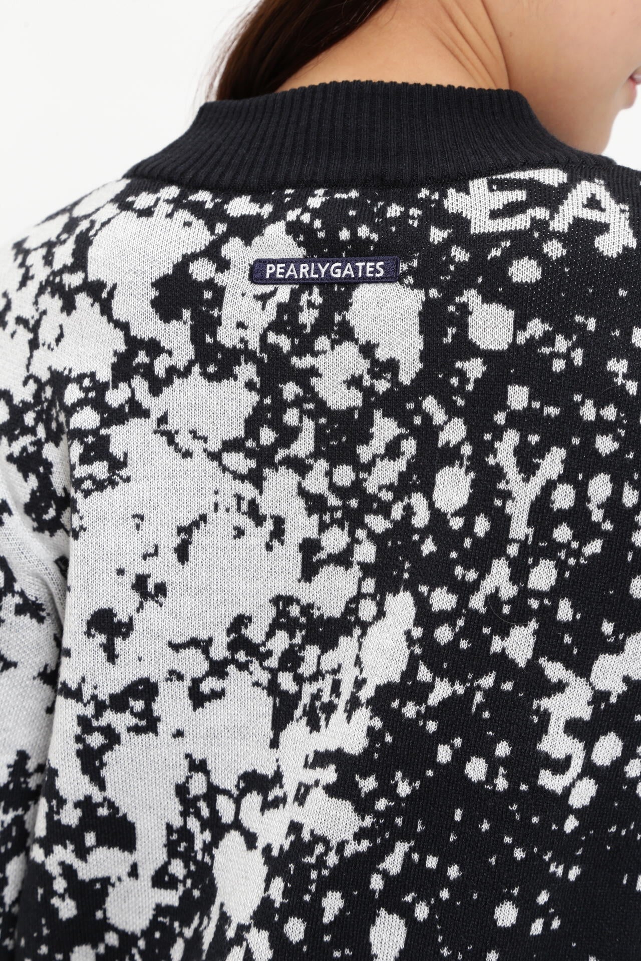 こんわ PEARLY GATES ヒョウ柄 セーター L(5) こんわ PEARLY GATES