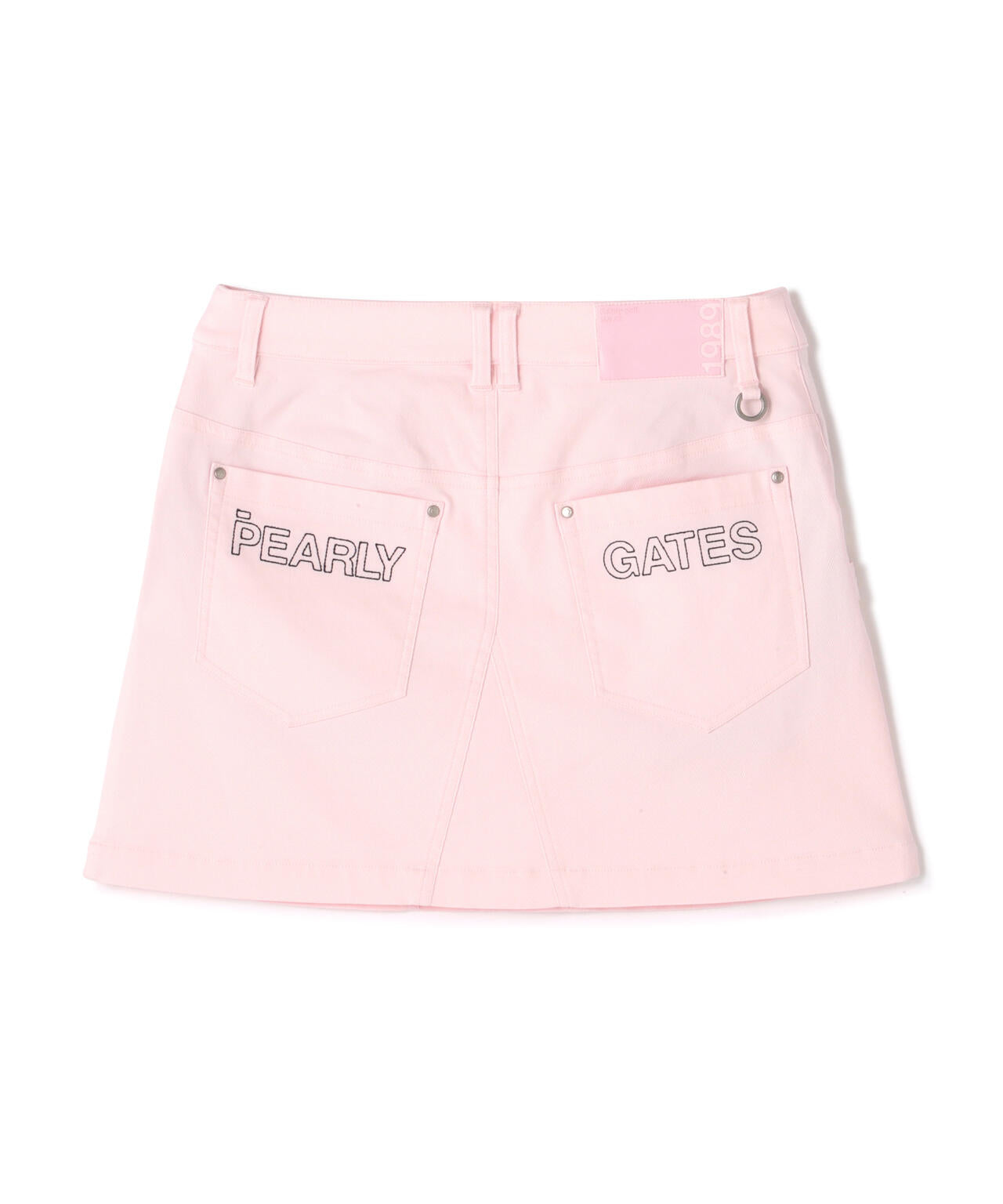 PEARLY GATES ピンク ストライプ スカート PEARLY GATES（パーリー