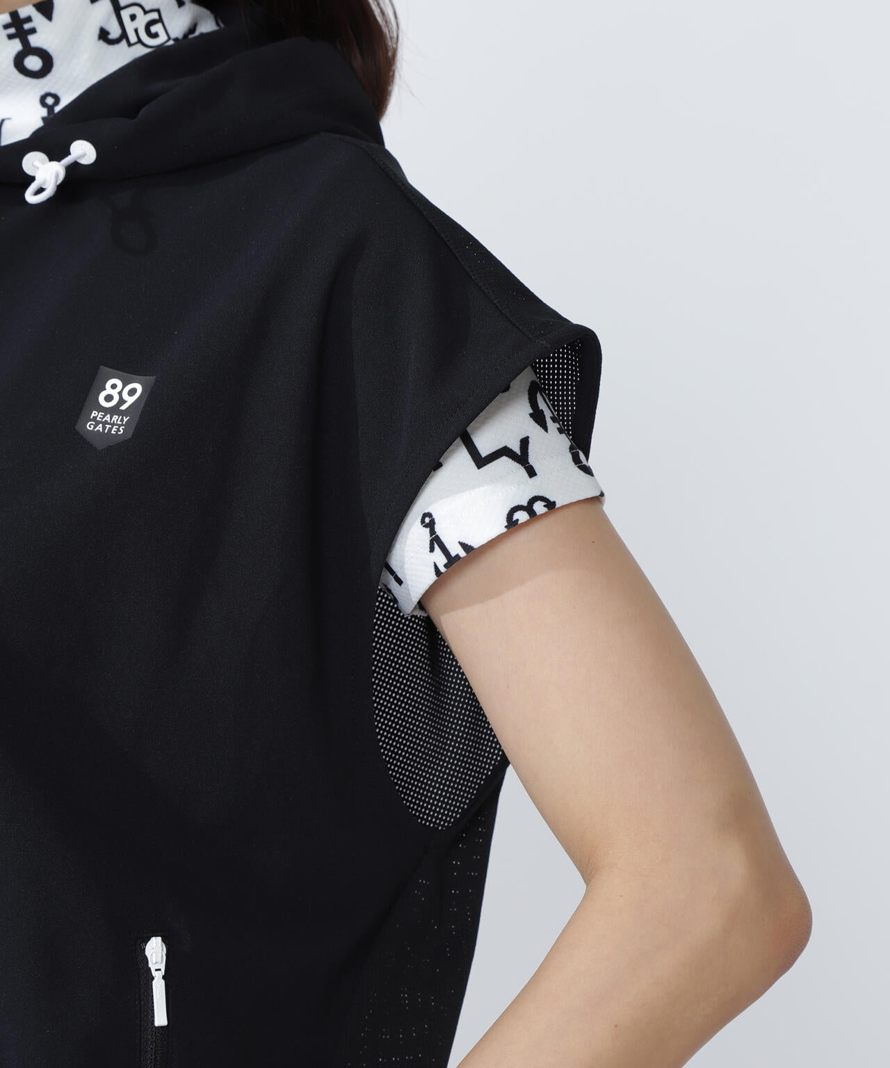 MFY裏鹿の子×プライムフレックスメッシュタイプ フルジップフーディ