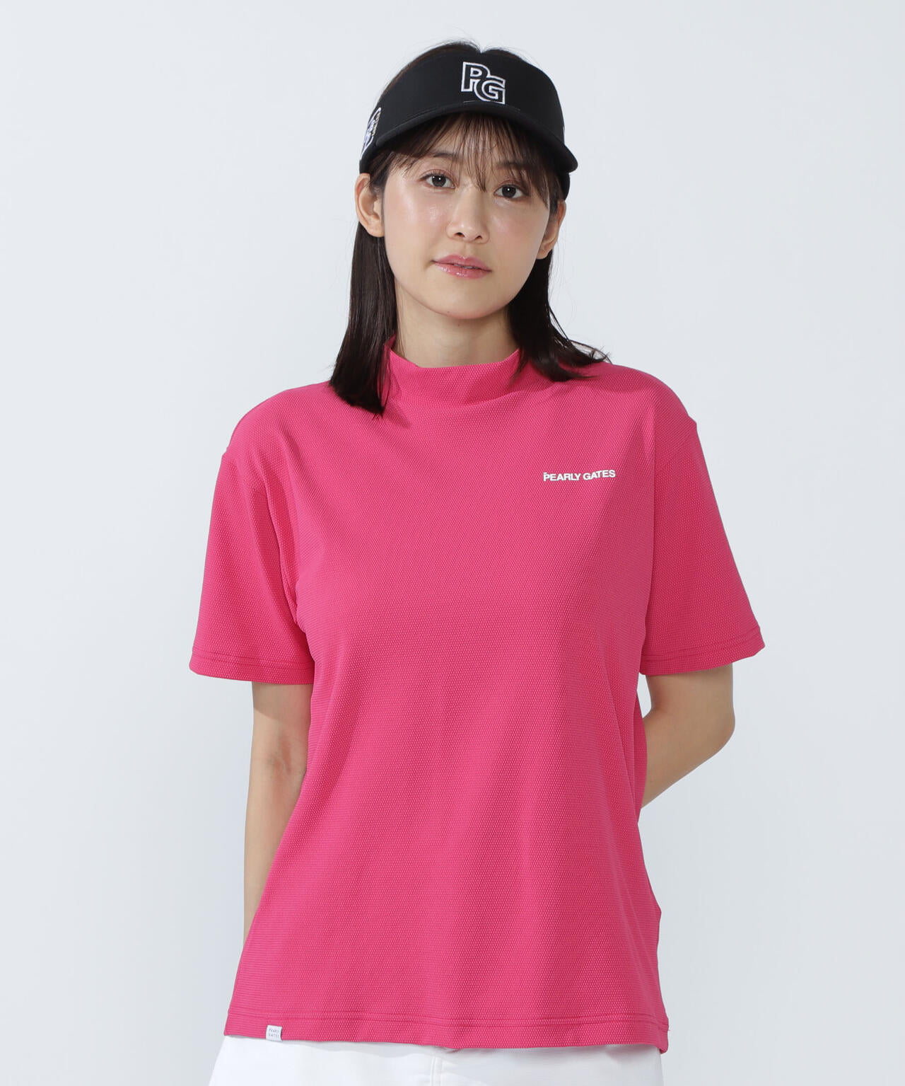 ビュークール半袖ハイネックカットソー | PEARLY GATES（パーリー