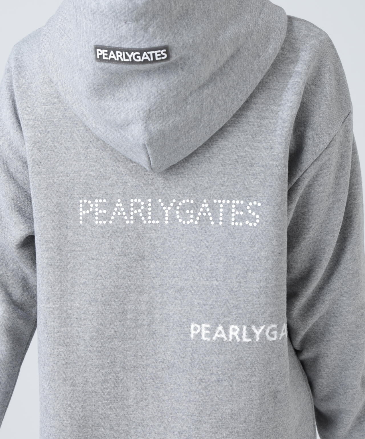 ジグザグ裏毛ジャガードスウェットフーディワンピース | PEARLY GATES