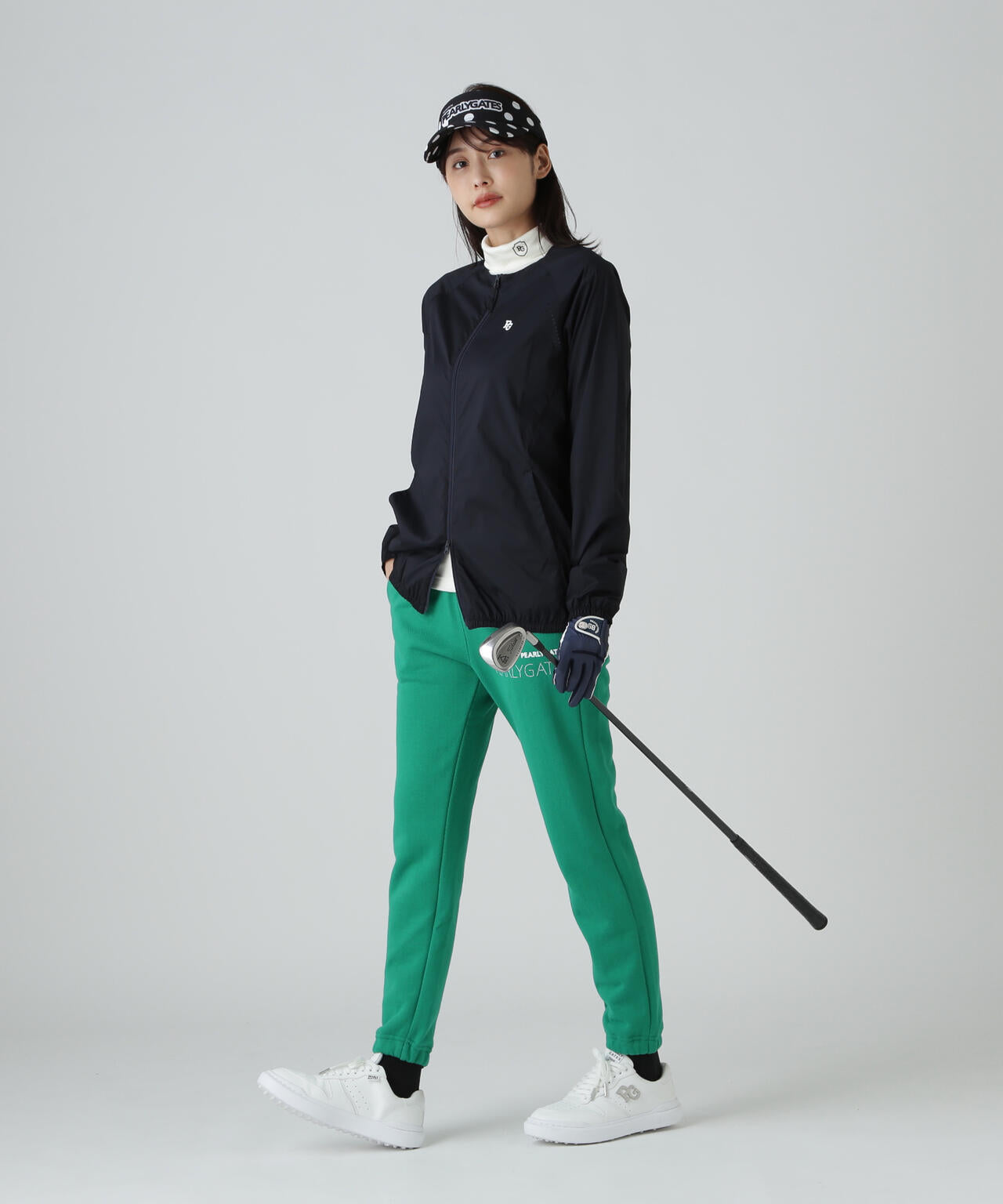 ジグザグ裏毛ジャガードジョガーパンツ | PEARLY GATES（パーリー