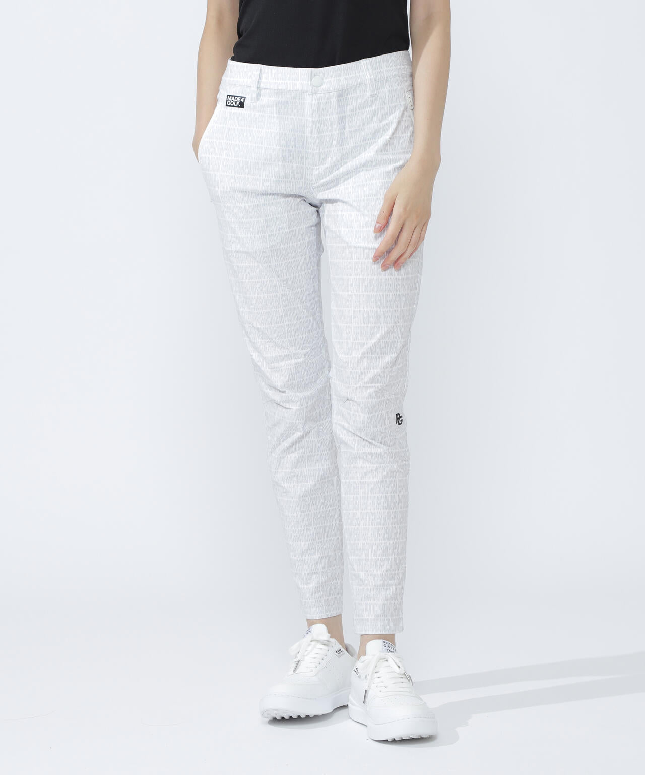 ロゴ組織柄プリントパンツ | PEARLY GATES（パーリーゲイツ） ｜【公式