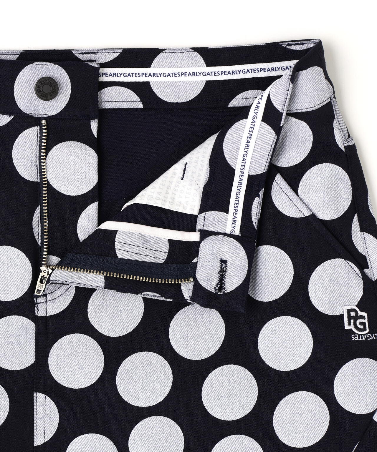 C/Peストレッチドビーツイルスカート ＜ランダムドット柄＞ | PEARLY