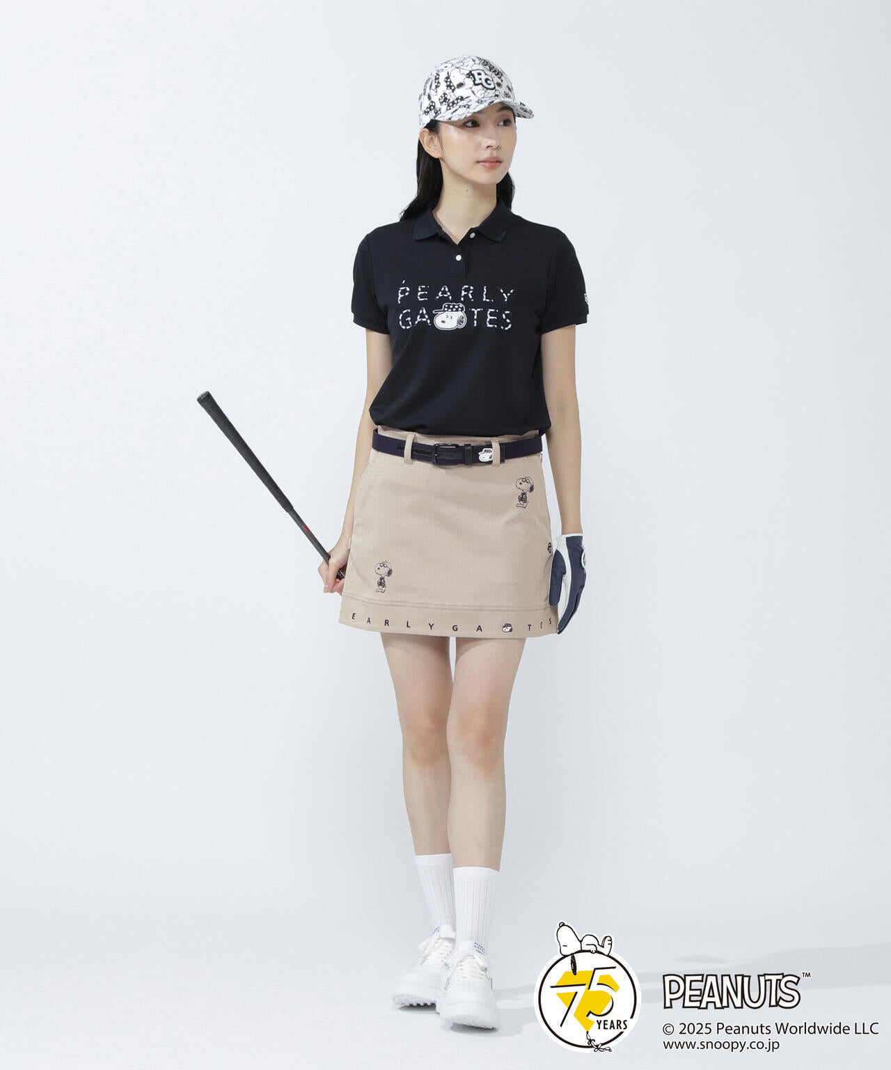 SNOOPY】コーマ×フレックススカート | PEARLY GATES（パーリーゲイツ