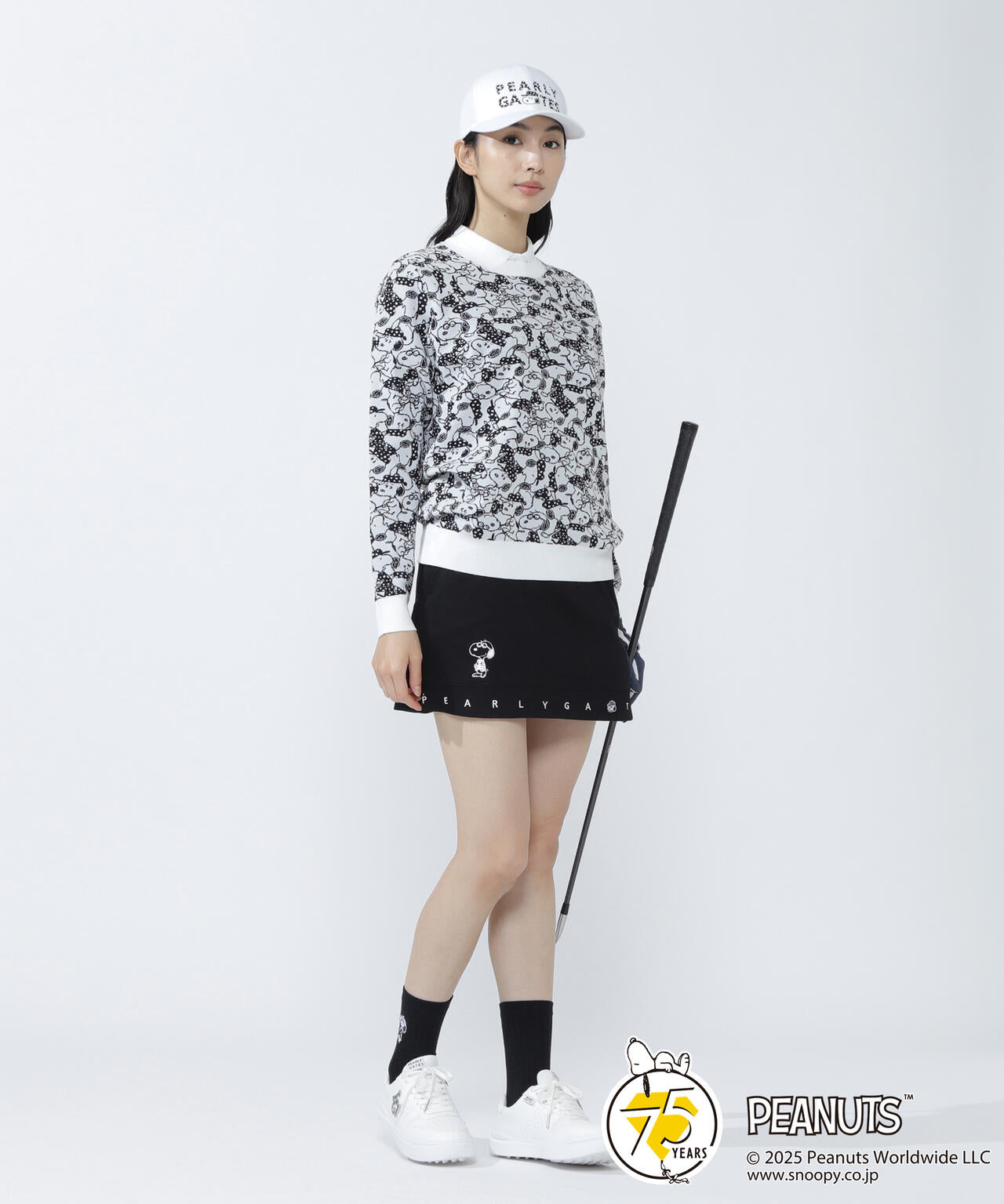 SNOOPY】コーマ×フレックススカート | PEARLY GATES（パーリーゲイツ