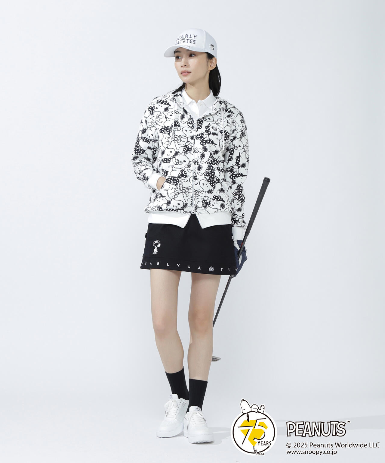 SNOOPY】コーマ×フレックススカート | PEARLY GATES（パーリーゲイツ