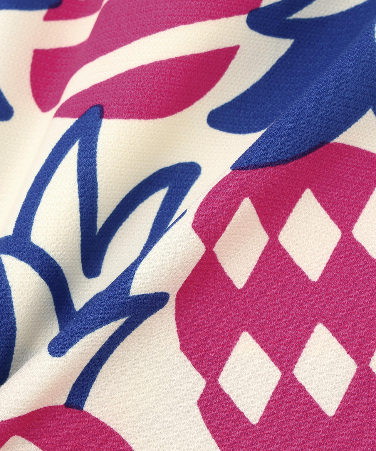 Peドビーストレッチ P&I 5ポケットスカート ＜パイナップル柄