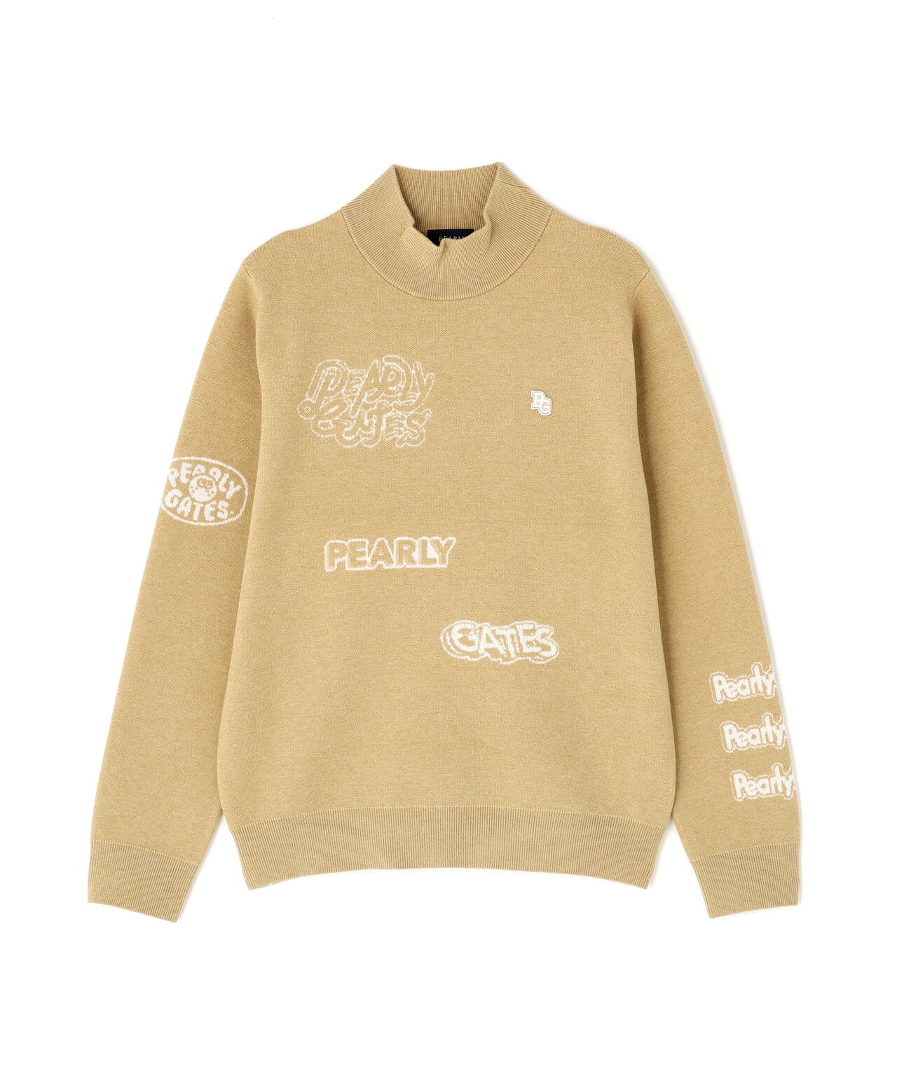 PEARLY GATES 防風蓄熱発熱オリーブ セーター PEARLY GATES（パーリー