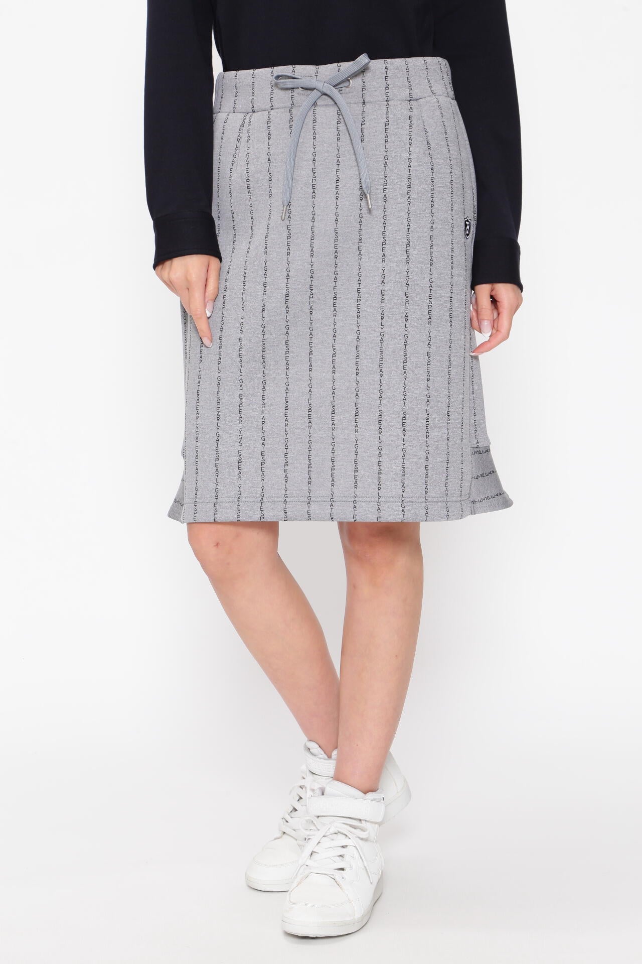 ダンボールニット スカート ＜PGロゴストライプ＞ | PEARLY GATES