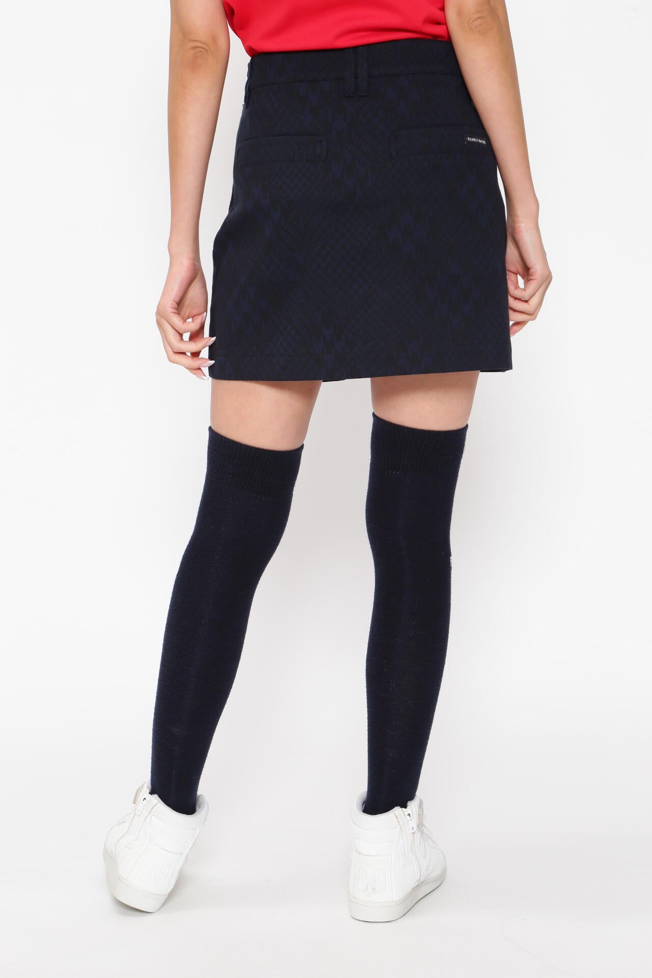 千鳥アーガイルジャガードスカート | PEARLY GATES（パーリーゲイツ