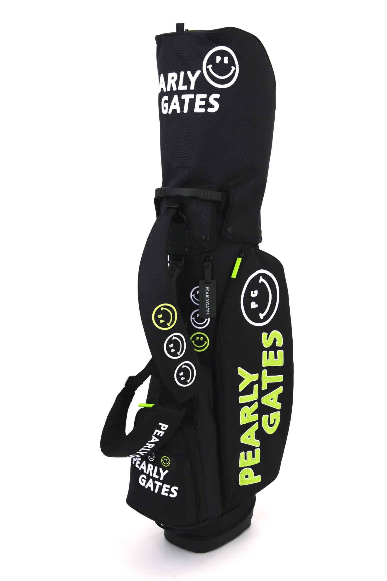 PG SMILE軽量スタンド式 キャディバッグ (46インチ対応)(9型) (UNISEX