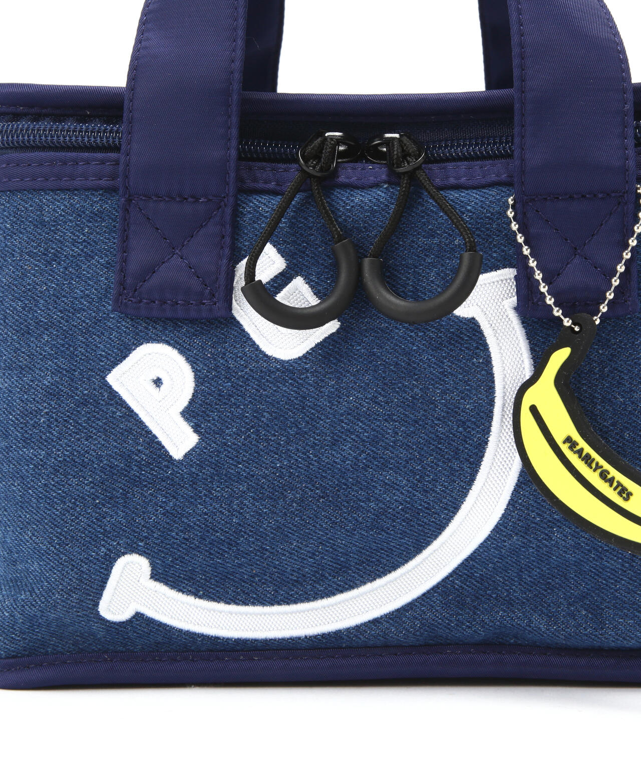 パーリーゲイツ/PEARLY GATES バニティ型保冷バッグ ワイド ネイビー