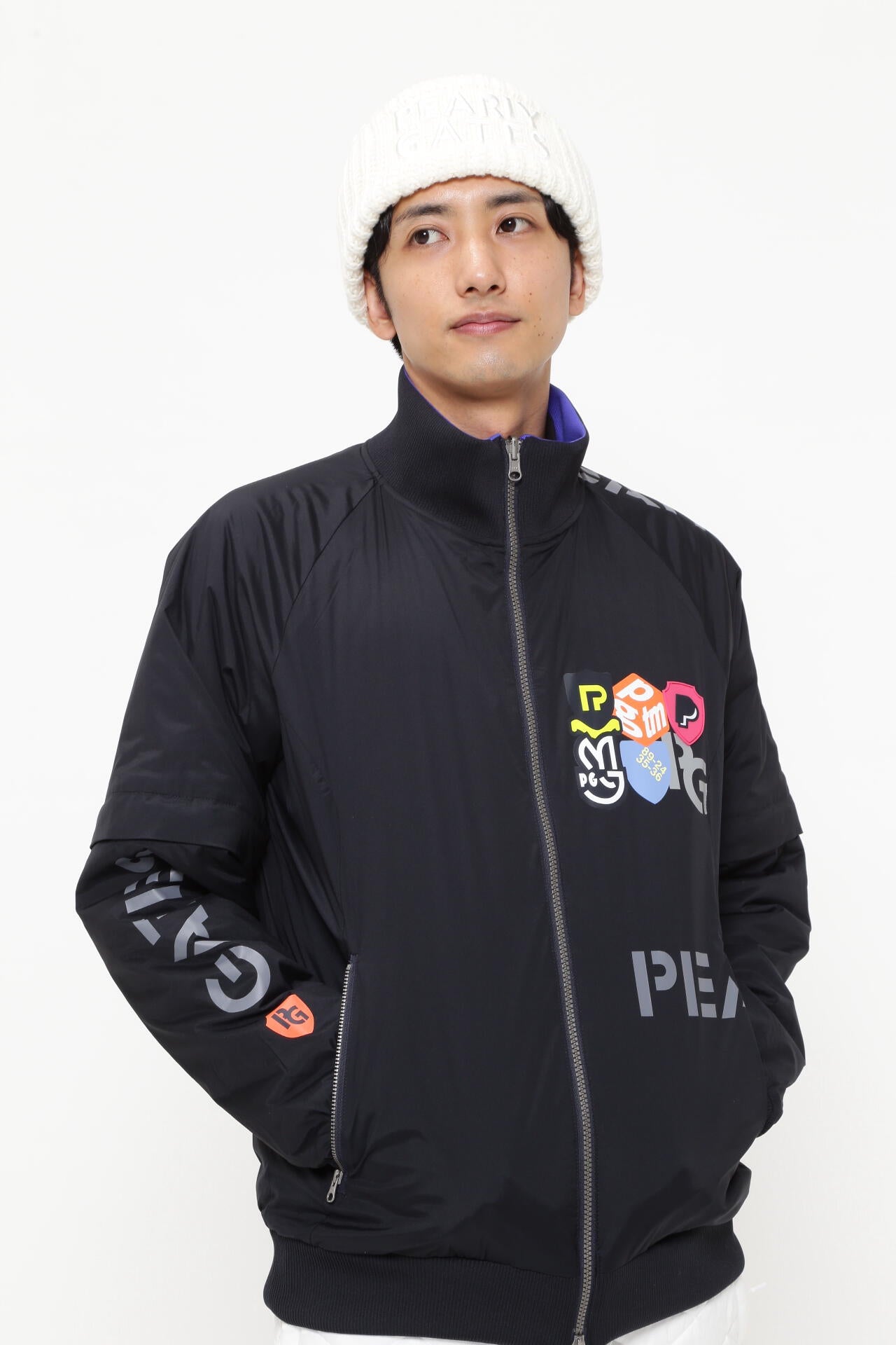 PEARLY GATES スニード ブルゾン 2点セット ネイビーM 3way PEARLY