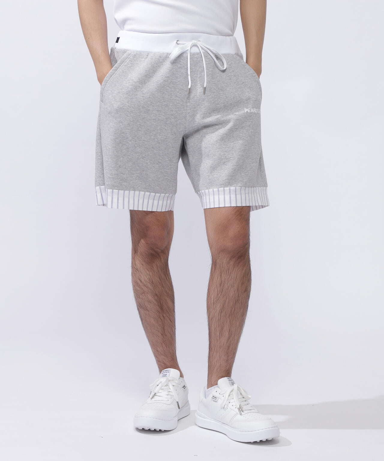 パーリーゲイツメッシュショートパンツ ホワイト PEARLY GATES