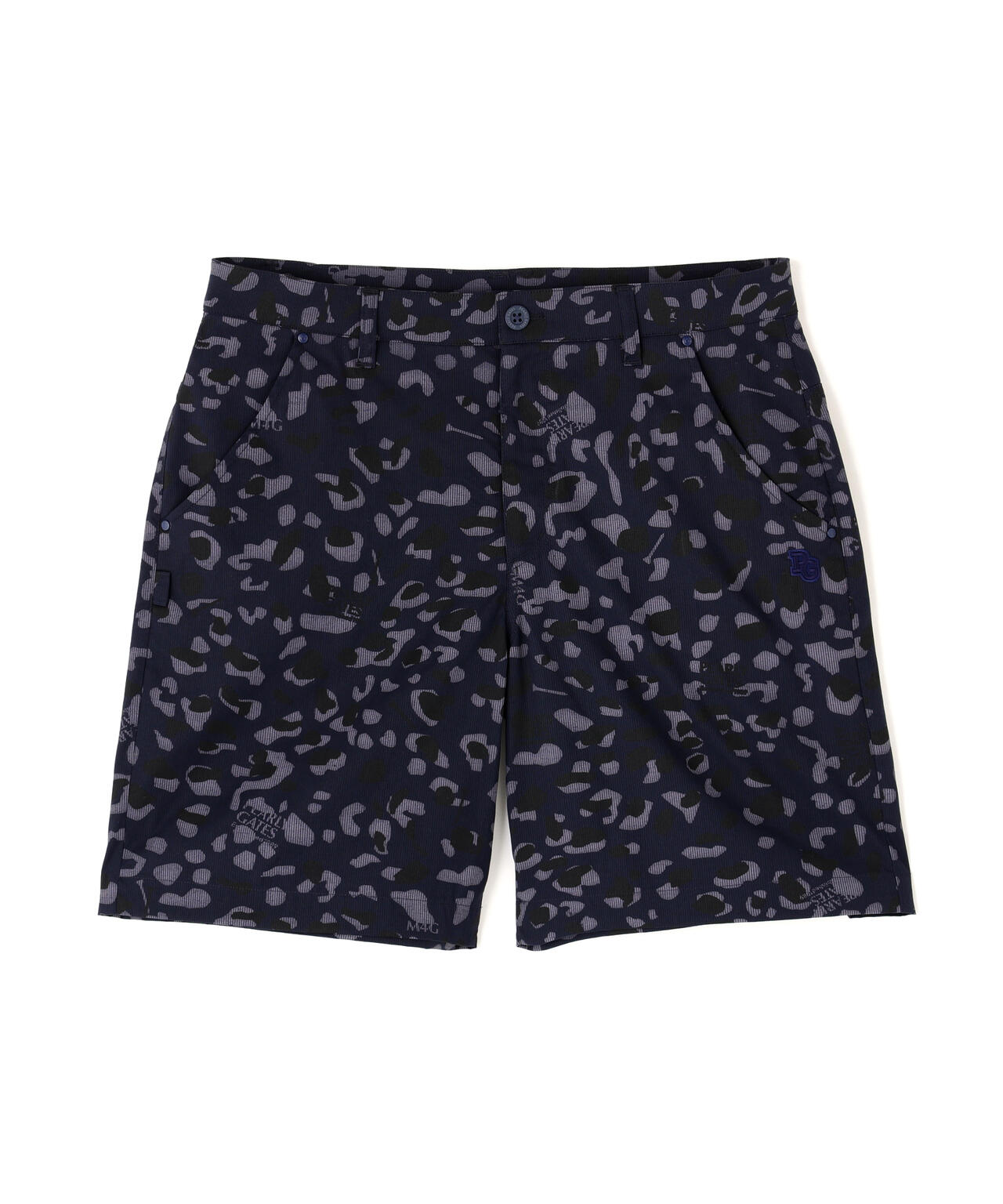 Pe/Cストレッチコードレーン ショートパンツ ＜ヒョウ柄＞ | PEARLY