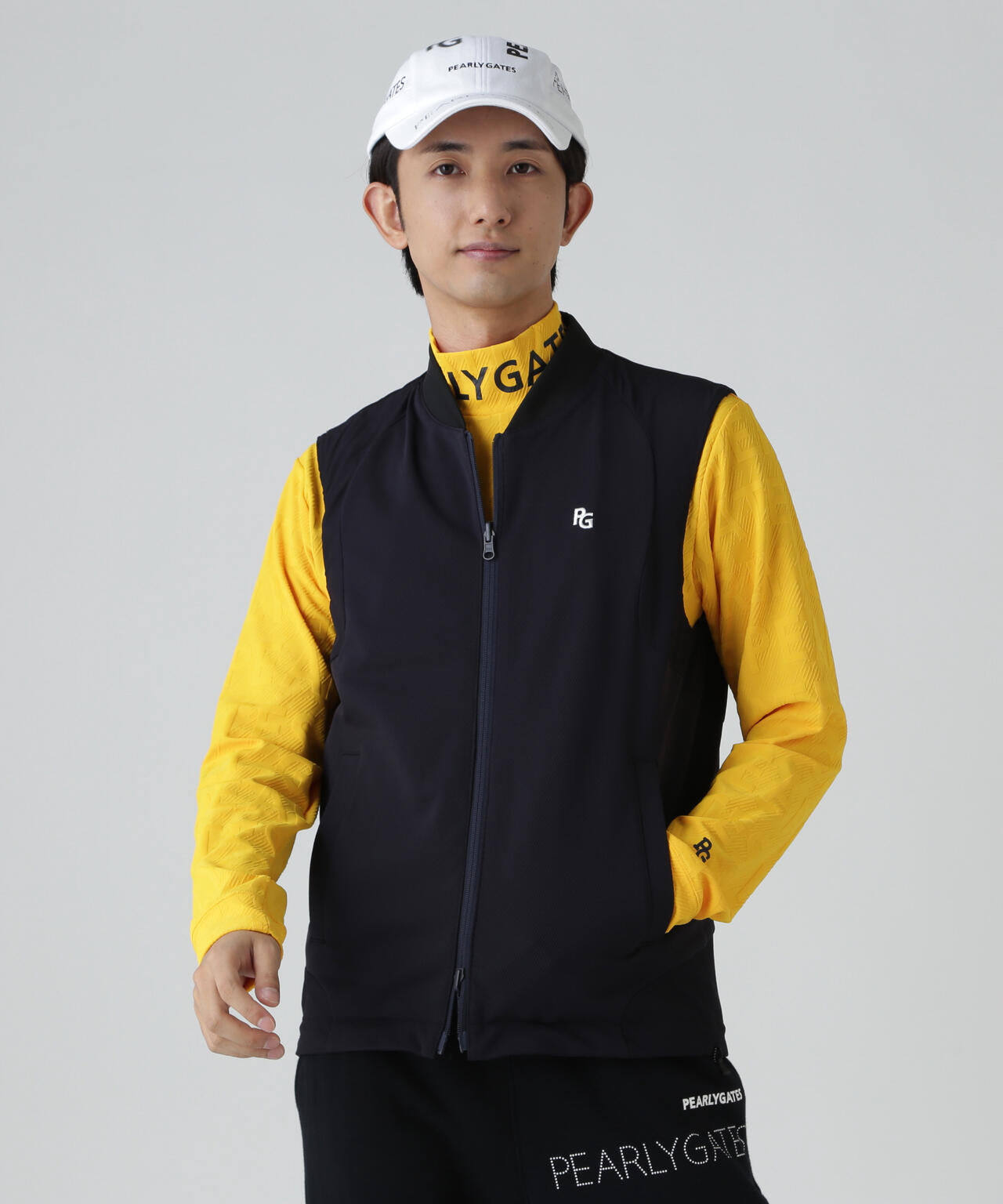 テックスブリッド フルジップベスト | PEARLY GATES（パーリーゲイツ