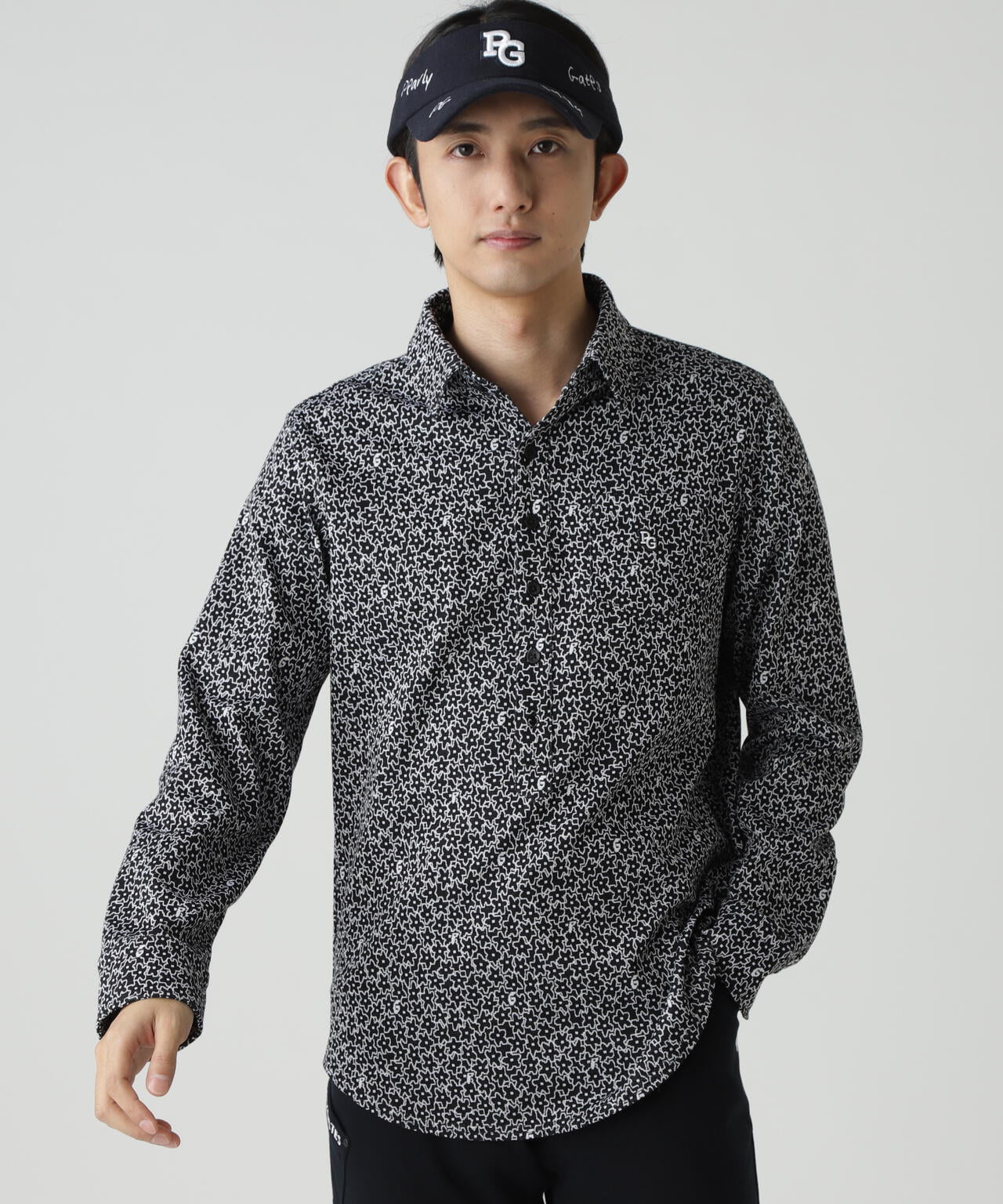 C/PeストレッチWJQ長袖カットソープルオーバー ＜MIXパターン