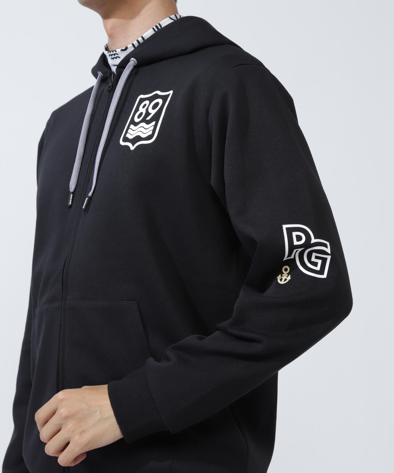 DRYMIX 裏鹿の子ライト フルジップフーディ | PEARLY GATES（パーリー