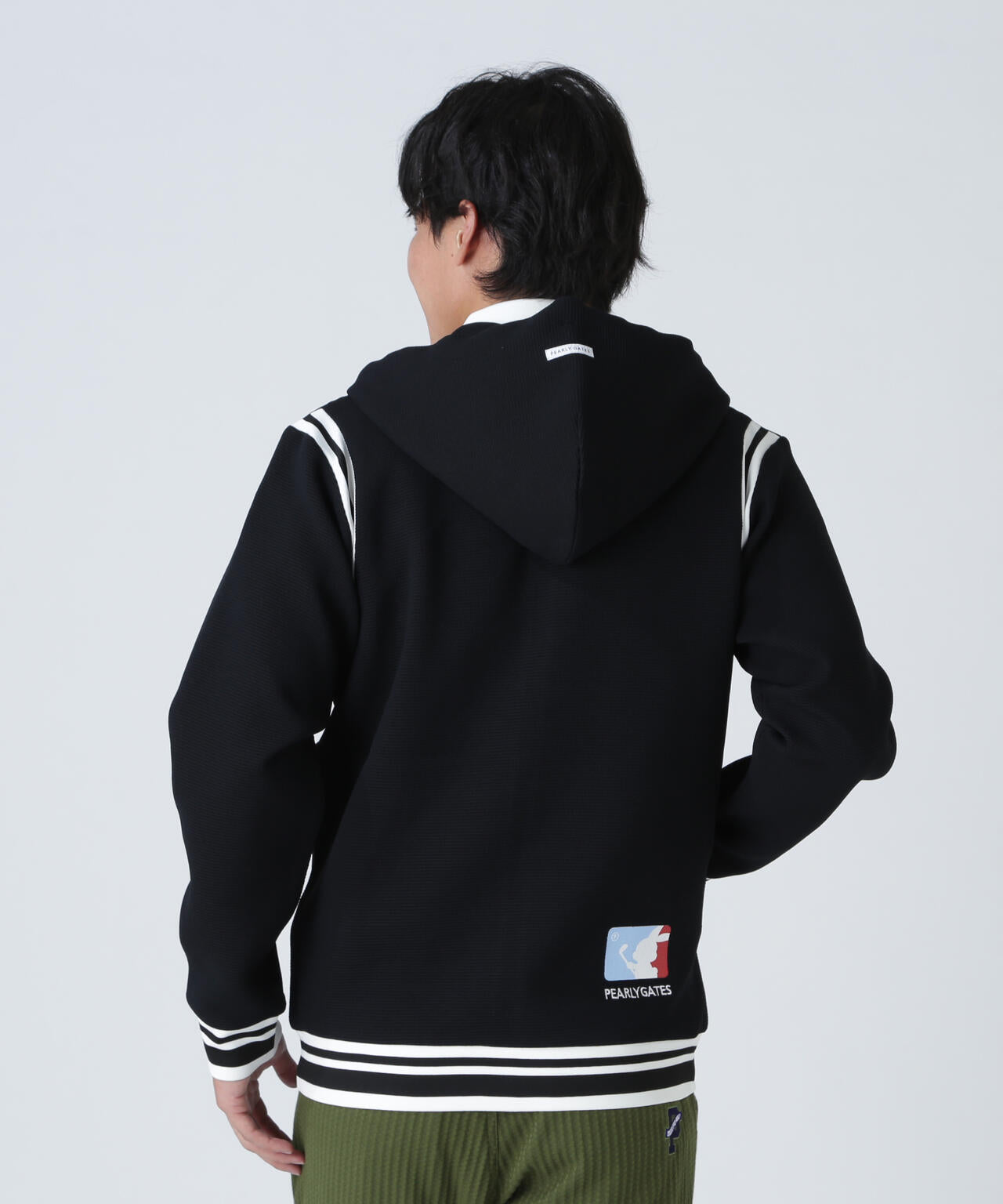 PEARLY GATESダンボール フルジップフーディ新品 ネイビー 楽天市場