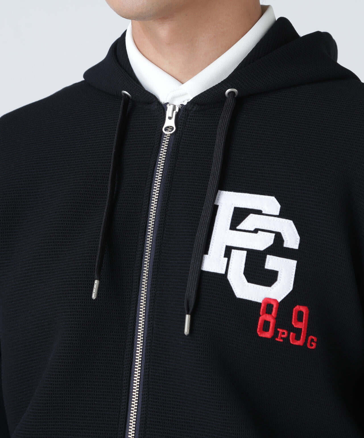 Peダンボールワッフルフルジップフーディ | PEARLY GATES（パーリー