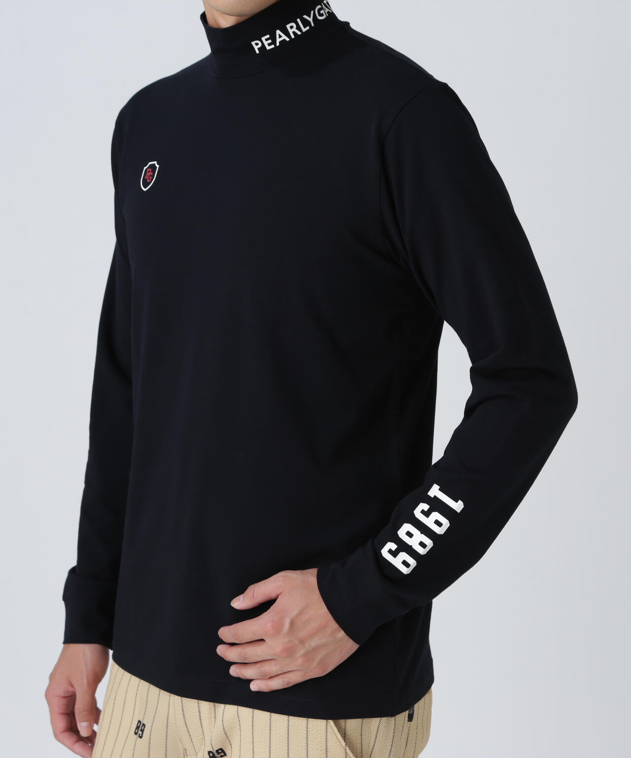 参15,400円】パーリーゲイツ サーモギア MSベア天 長袖 ハイネック 3