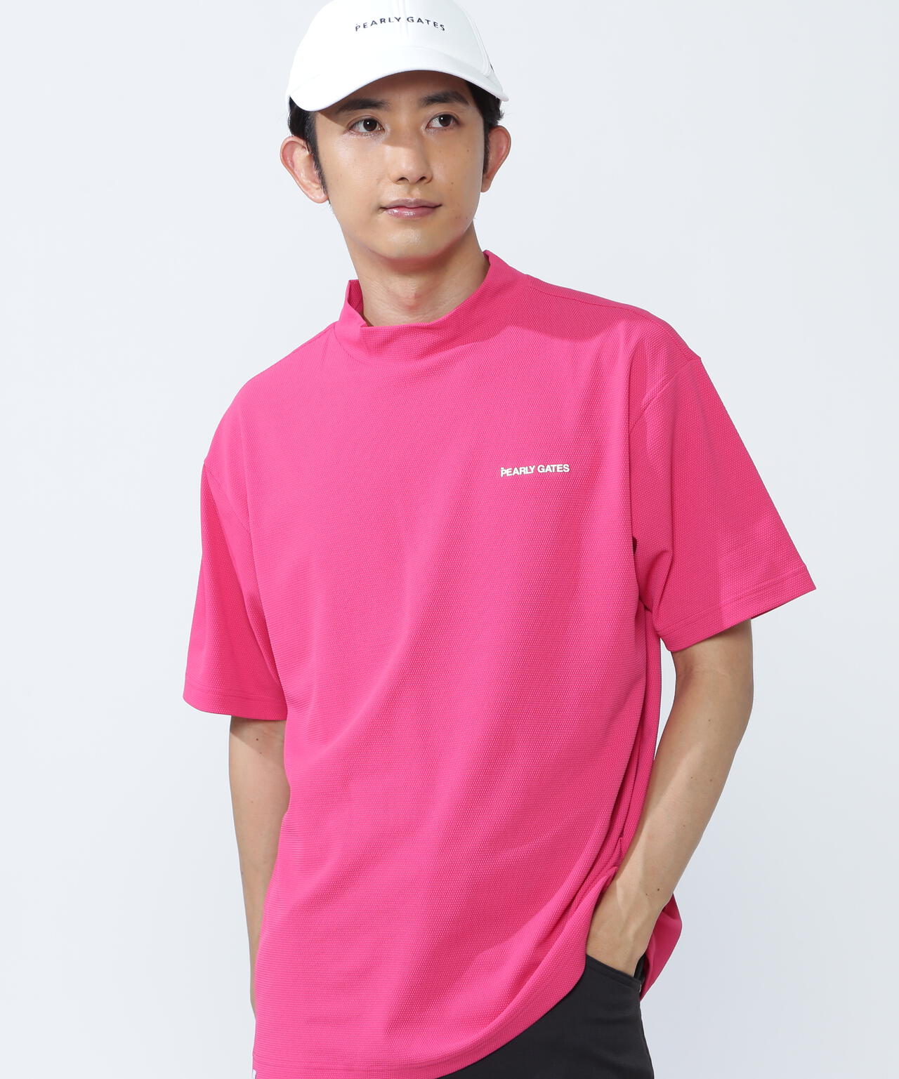 ビュークール半袖ハイネックカットソー | PEARLY GATES（パーリー