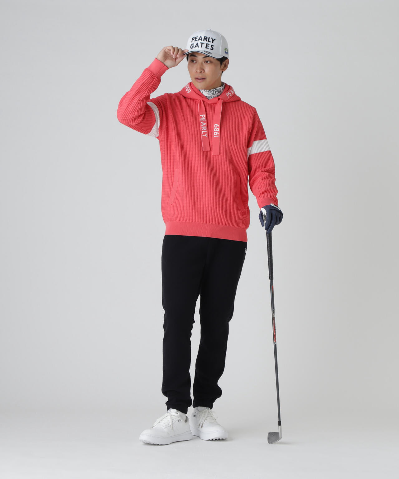 12Gダブルジャガードフーディニットプルオーバー | PEARLY GATES