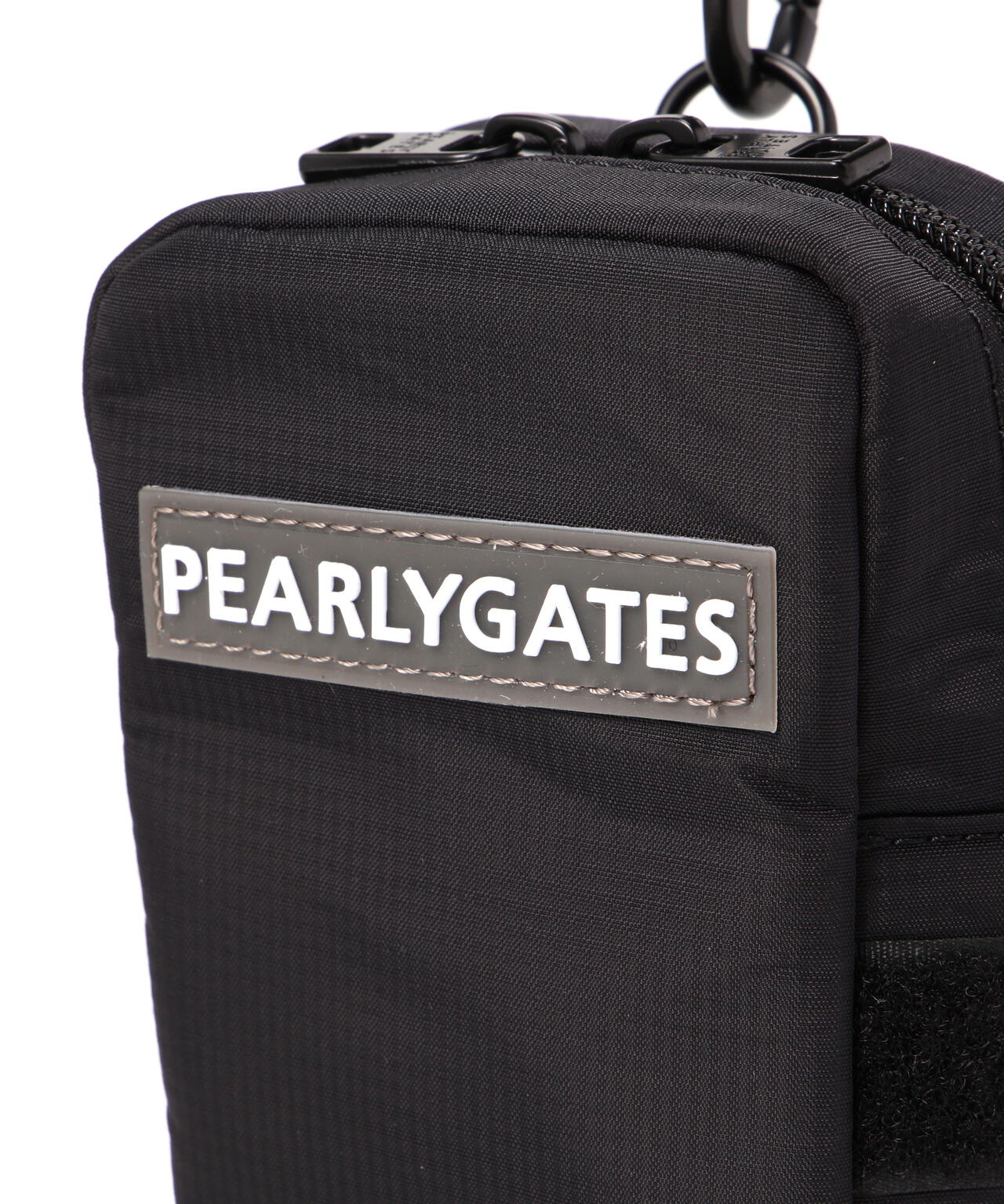 PEARLY GATES ダブルジッパーポーチ ゴルフ収納バッグ PEARLY GATES