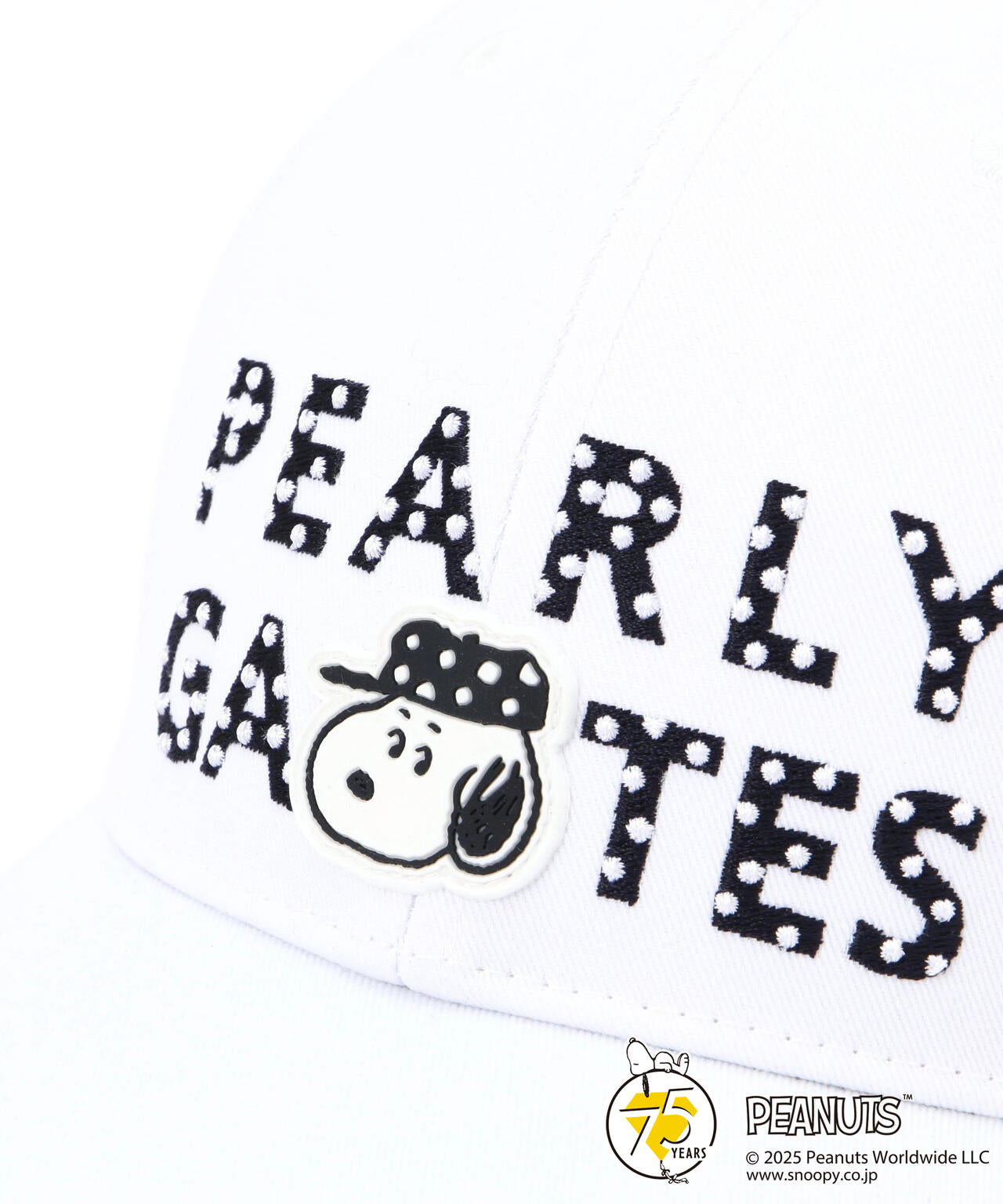 SNOOPY】リサイクルツイルキャップ (UNISEX) | PEARLY GATES（パーリー