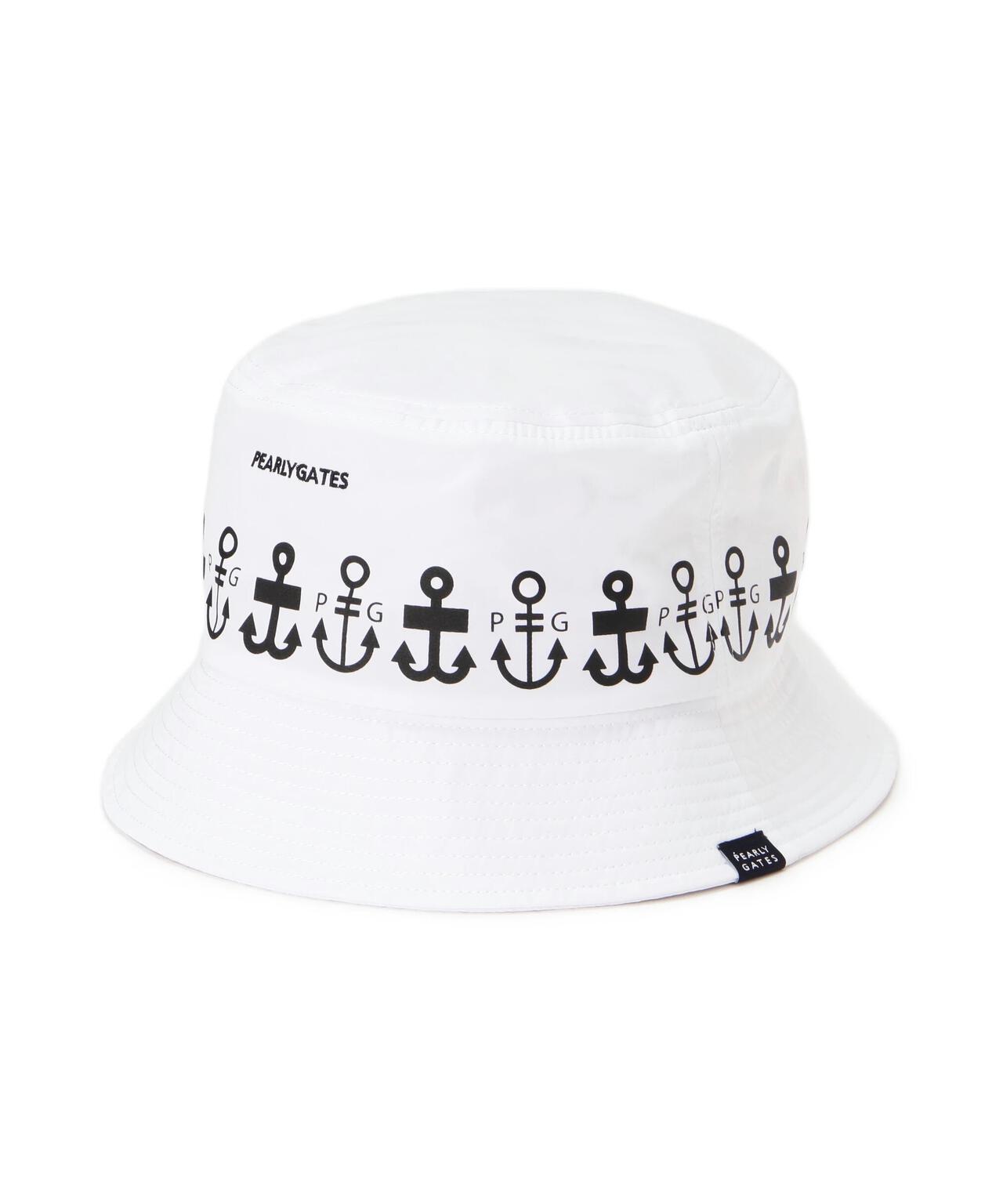 ロゴアンカー柄ハット (UNISEX) | PEARLY GATES（パーリーゲイツ