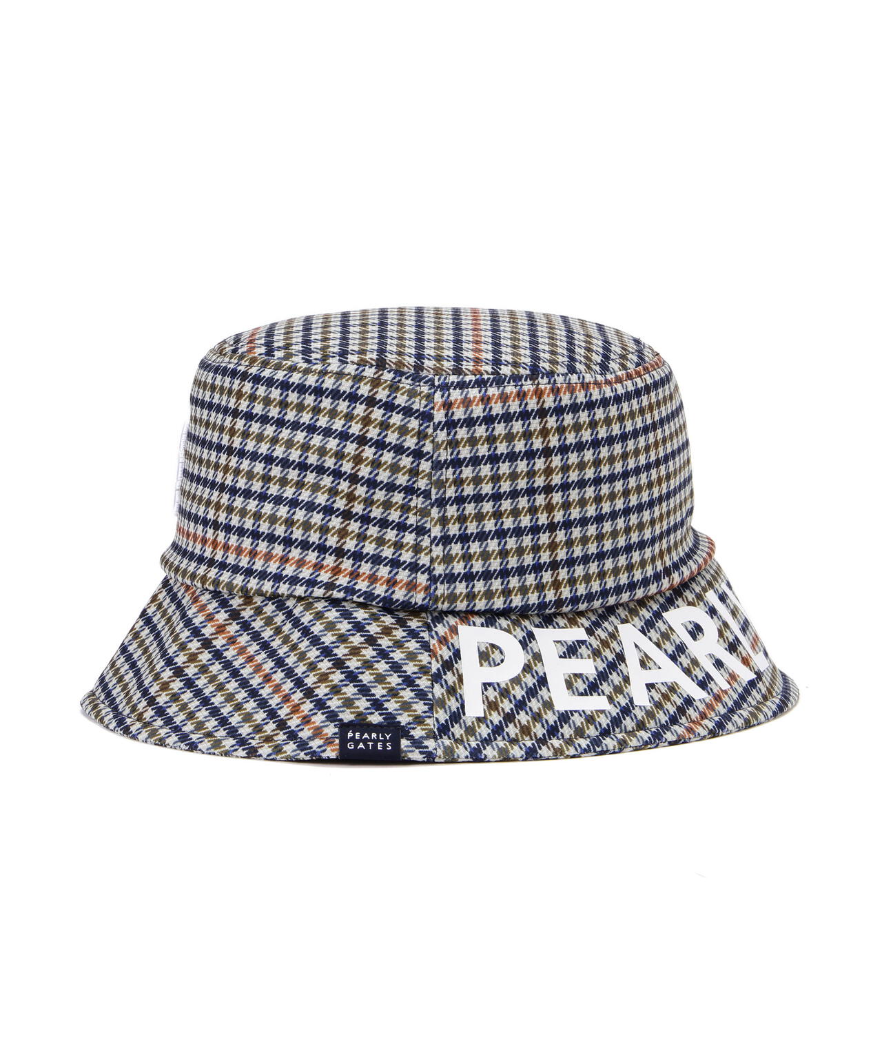 ガンクラブチェック柄ハット (UNISEX) | PEARLY GATES（パーリーゲイツ