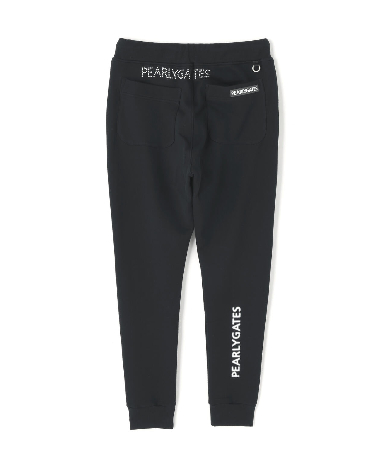 蓄熱 裏地付き パーリーゲイツ ジョガーパンツ M〜L相当 黒