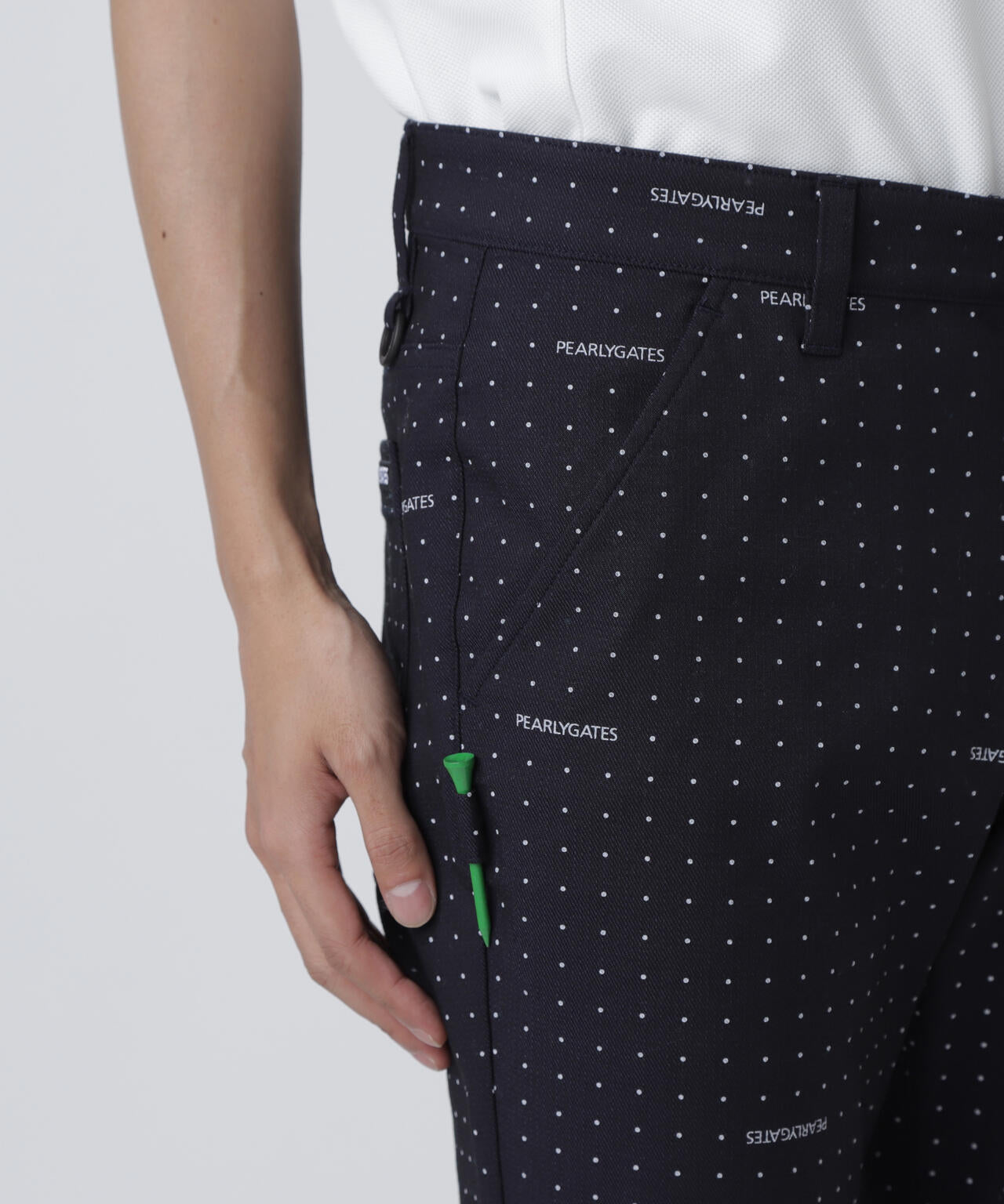 C/Peストレッチドビーツイルパンツ ＜ミニドット柄＞ | PEARLY GATES