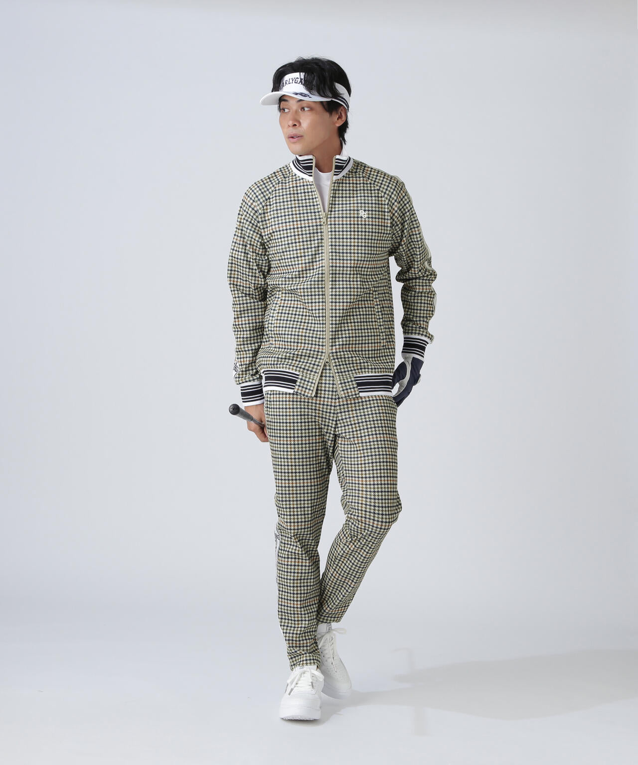 Peストレッチメッシュパンツ ＜ガンクラブチェック柄＞ | PEARLY GATES