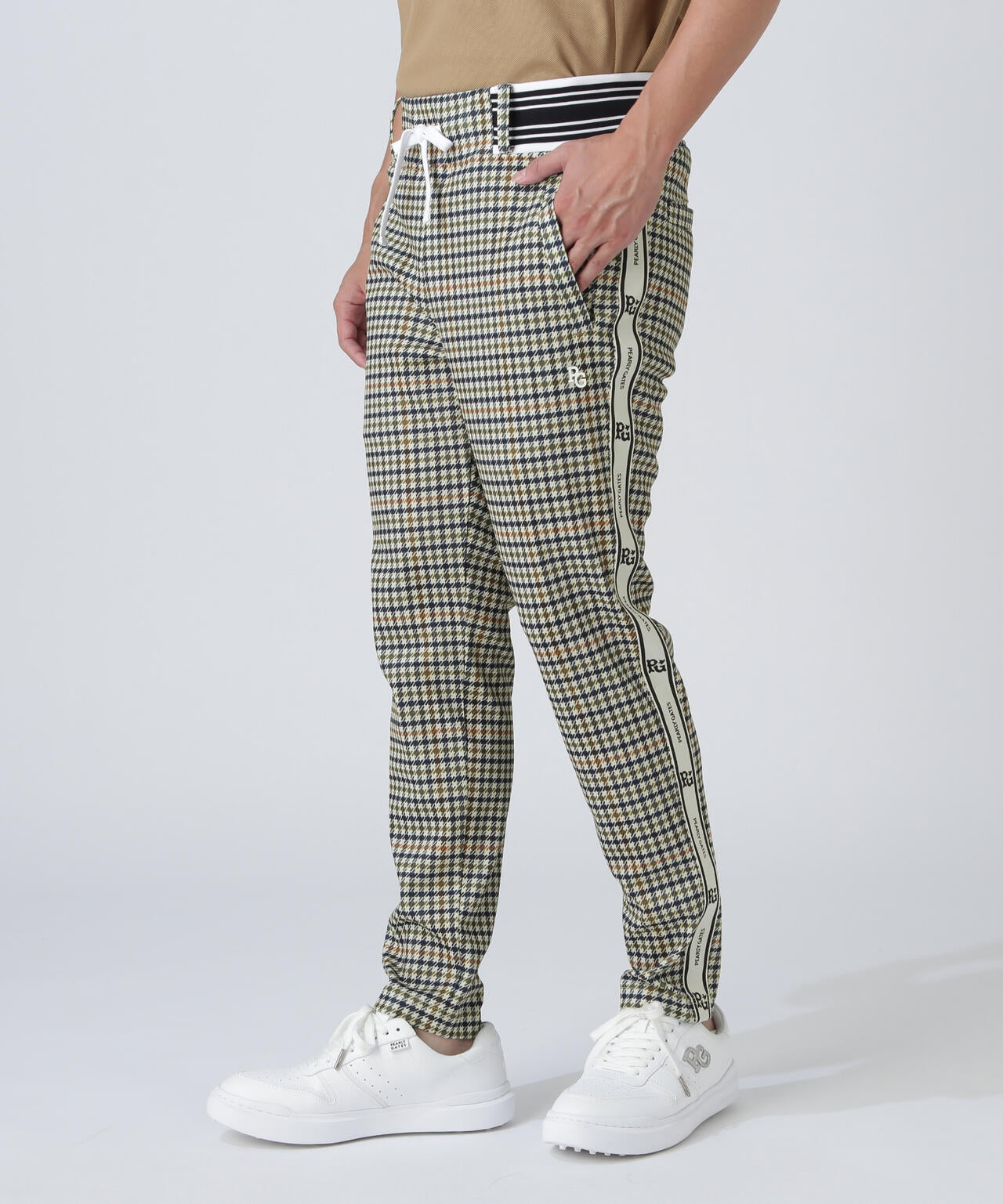 Peストレッチメッシュパンツ ＜ガンクラブチェック柄＞ | PEARLY GATES