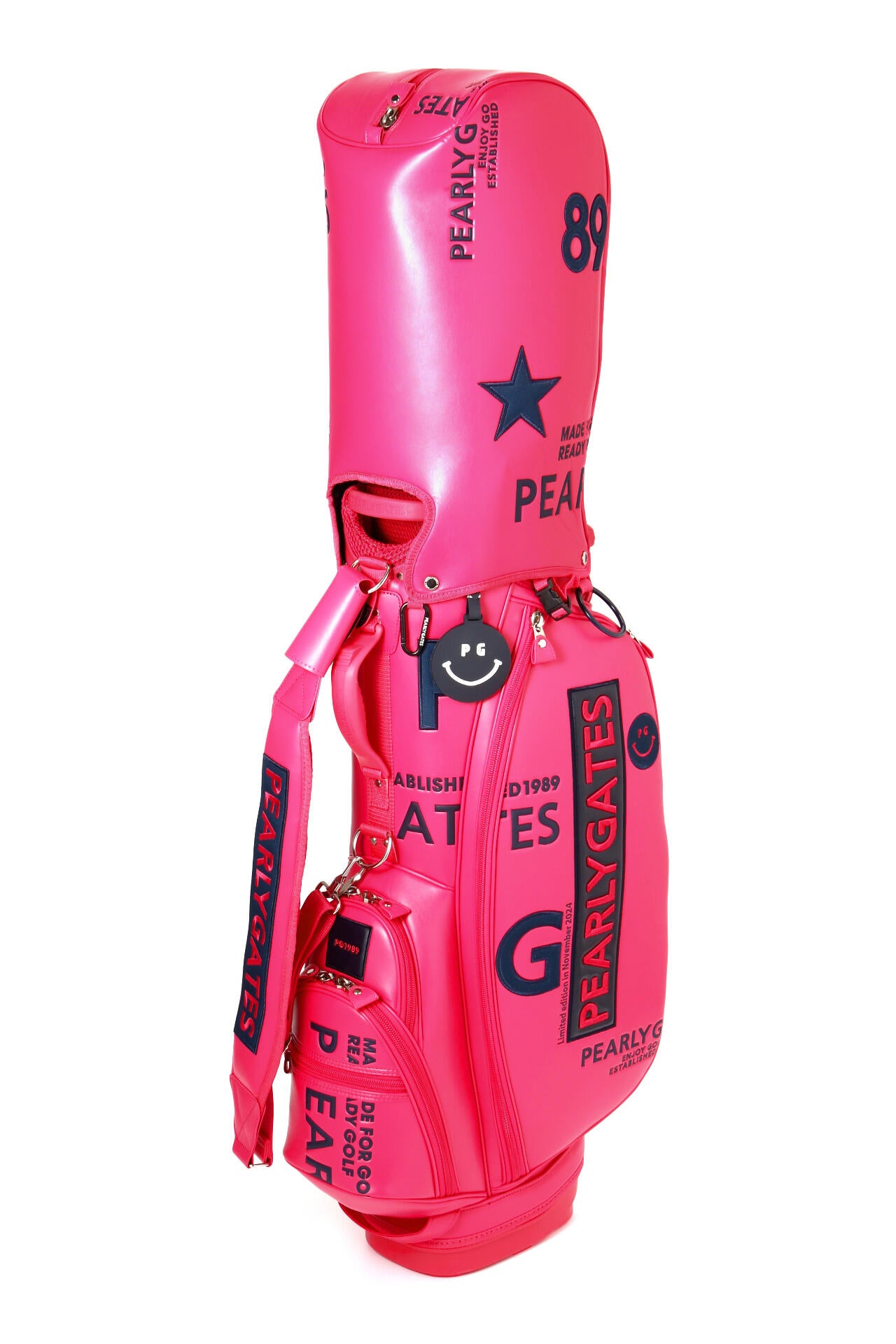 定番】LIMITED11 合皮スタンド式キャディバッグ (46インチ対応) (9型