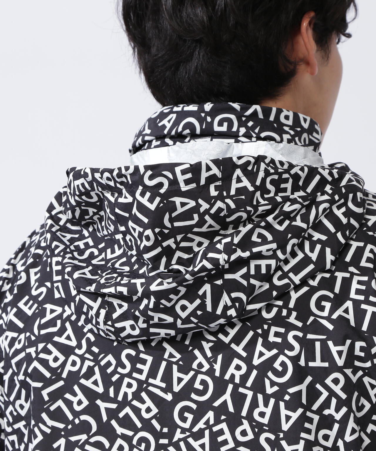 CRAFTEVOフルジップアップレインジャケット ＜ロゴ/千鳥柄＞ (MENS