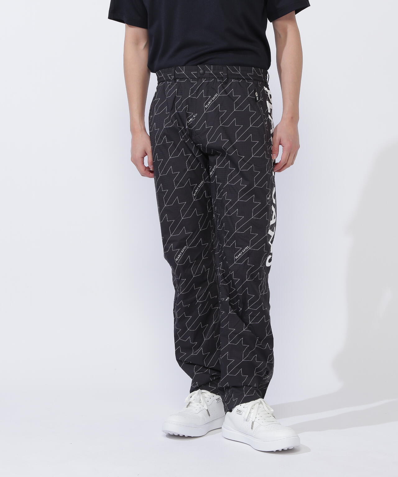 CRAFTEVOレインパンツ ＜ロゴ/千鳥柄＞ (MENS) | PEARLY GATES