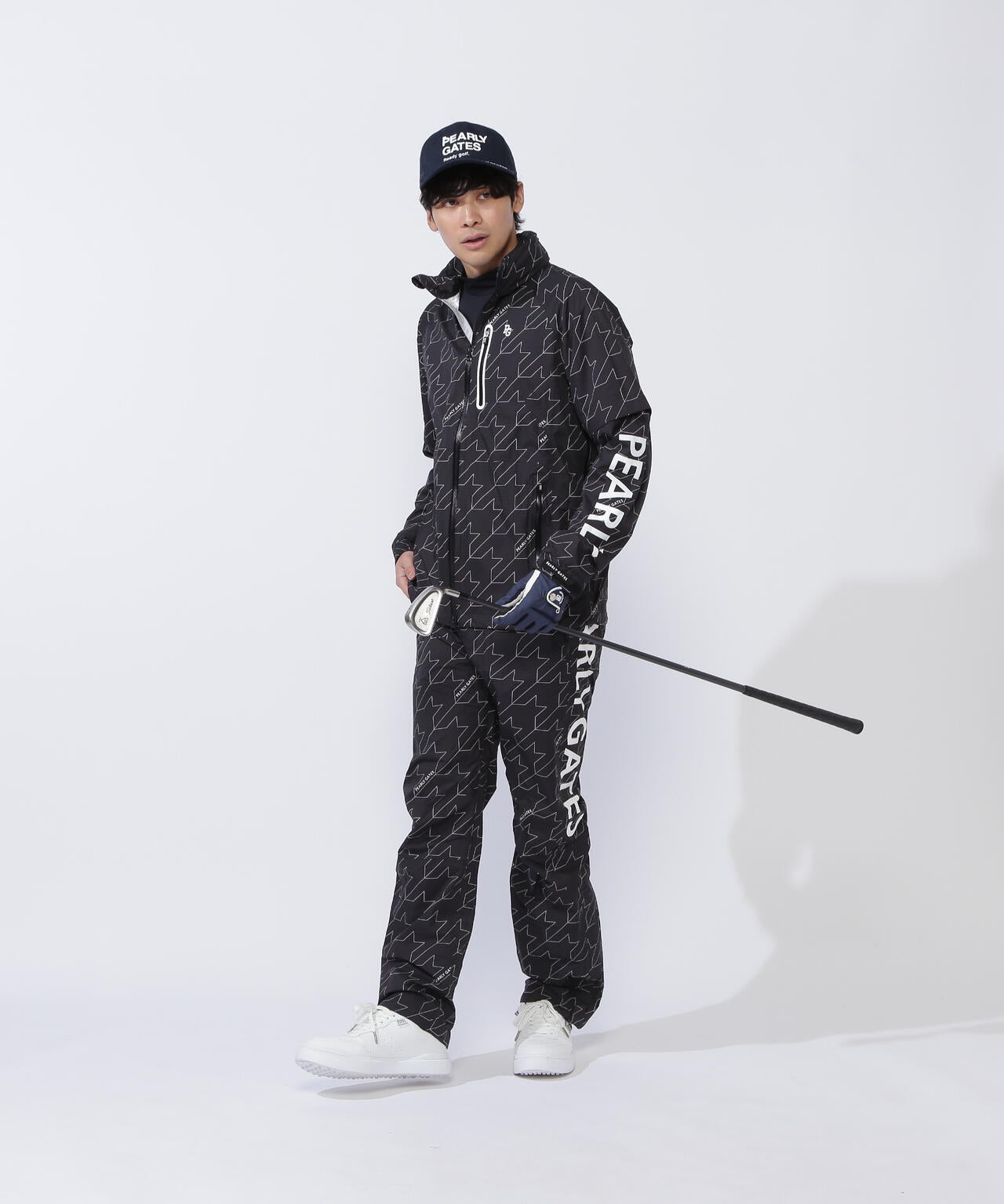 CRAFTEVOレインパンツ ＜ロゴ/千鳥柄＞ (MENS) | PEARLY GATES