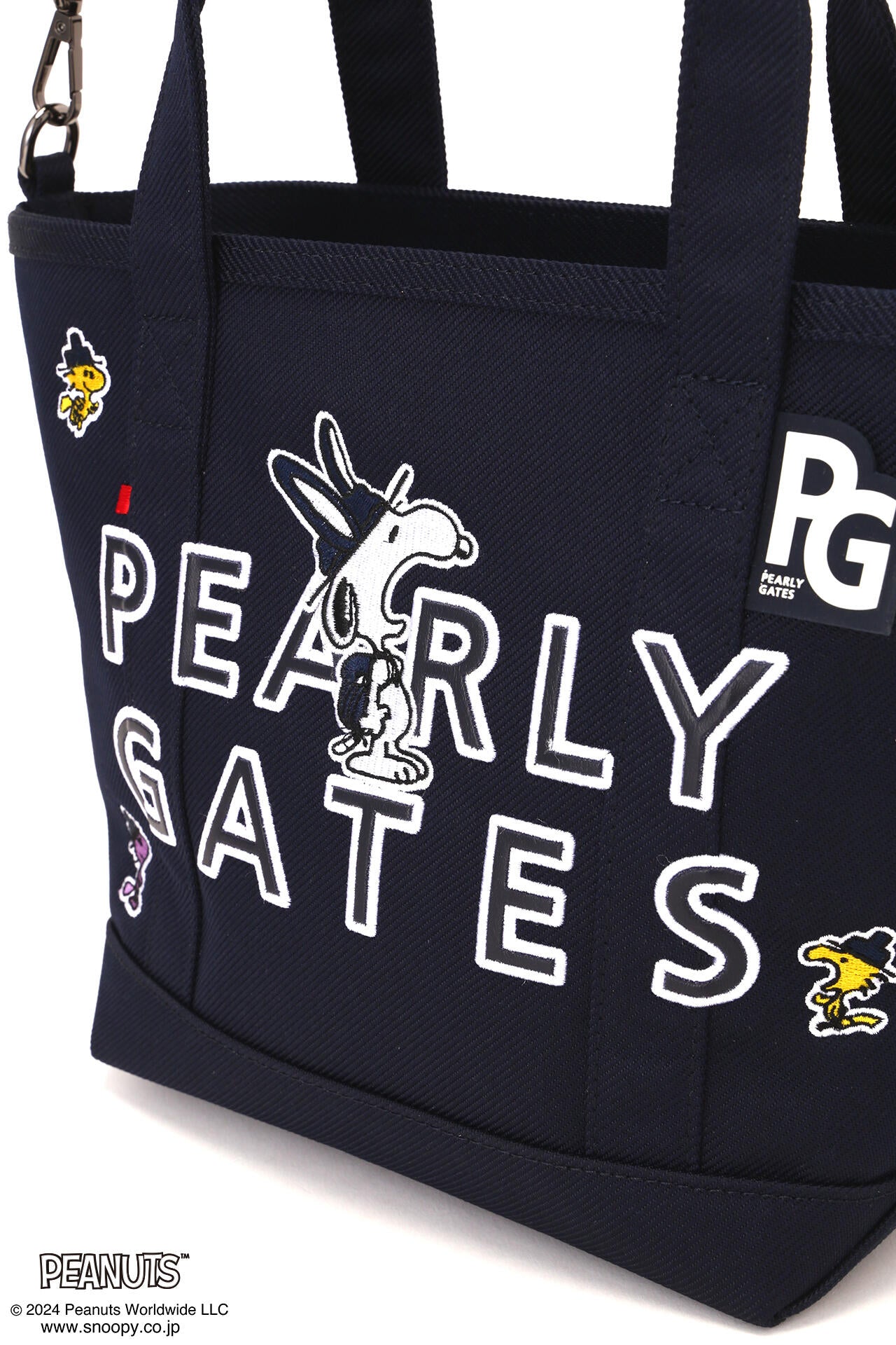 あおいさん専用 パーリーゲイツ スヌーピー ゴルフバッグ ネイビー