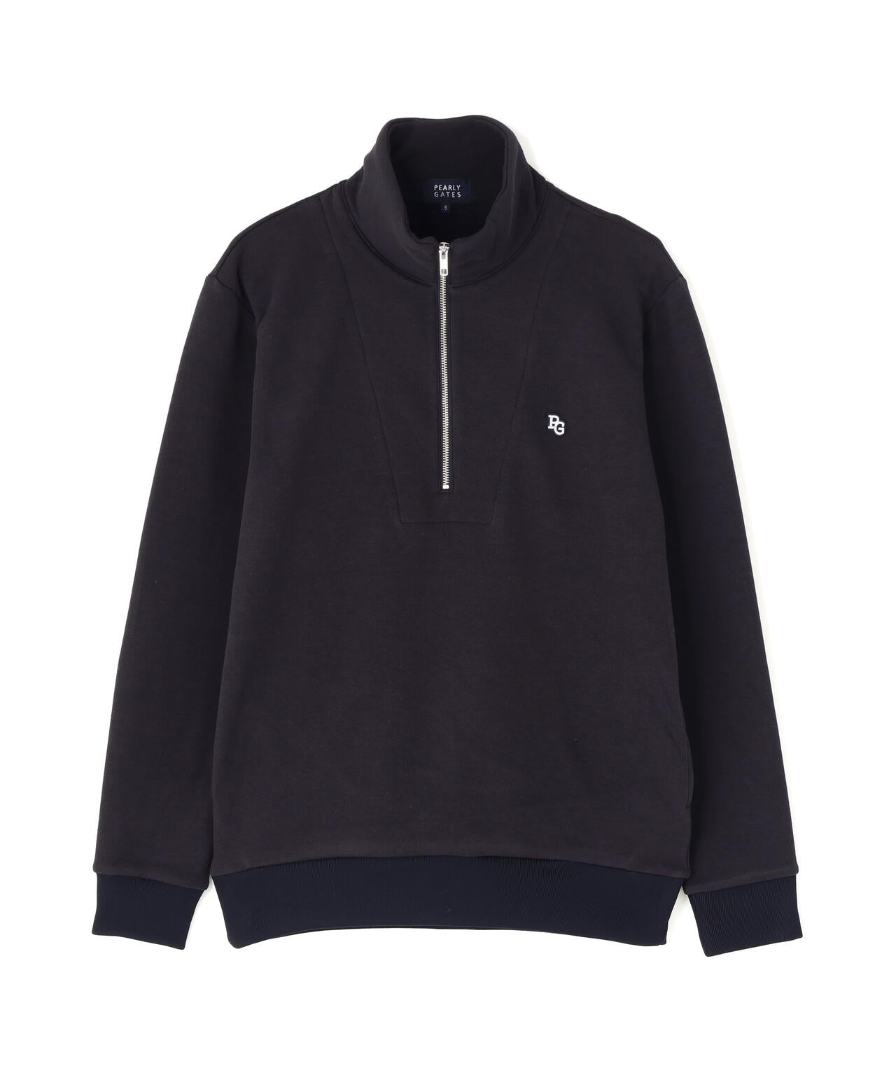 ツイル裏毛スウェットハーフジップアップ | PEARLY GATES（パーリー