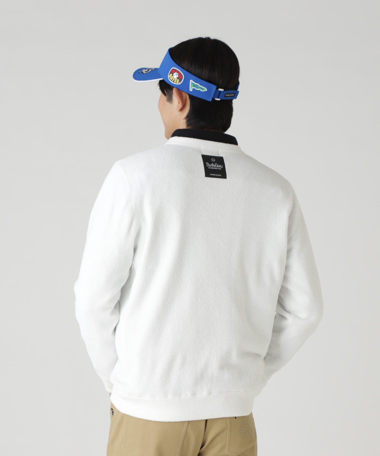 裏付きクルーネックニットプルオーバー | PEARLY GATES（パーリー