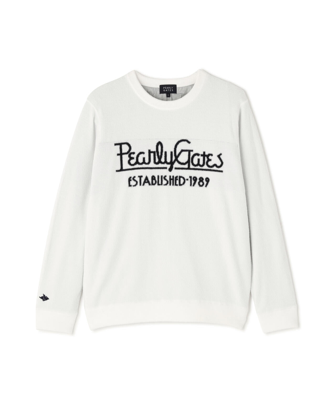 裏付きクルーネックニットプルオーバー | PEARLY GATES（パーリー