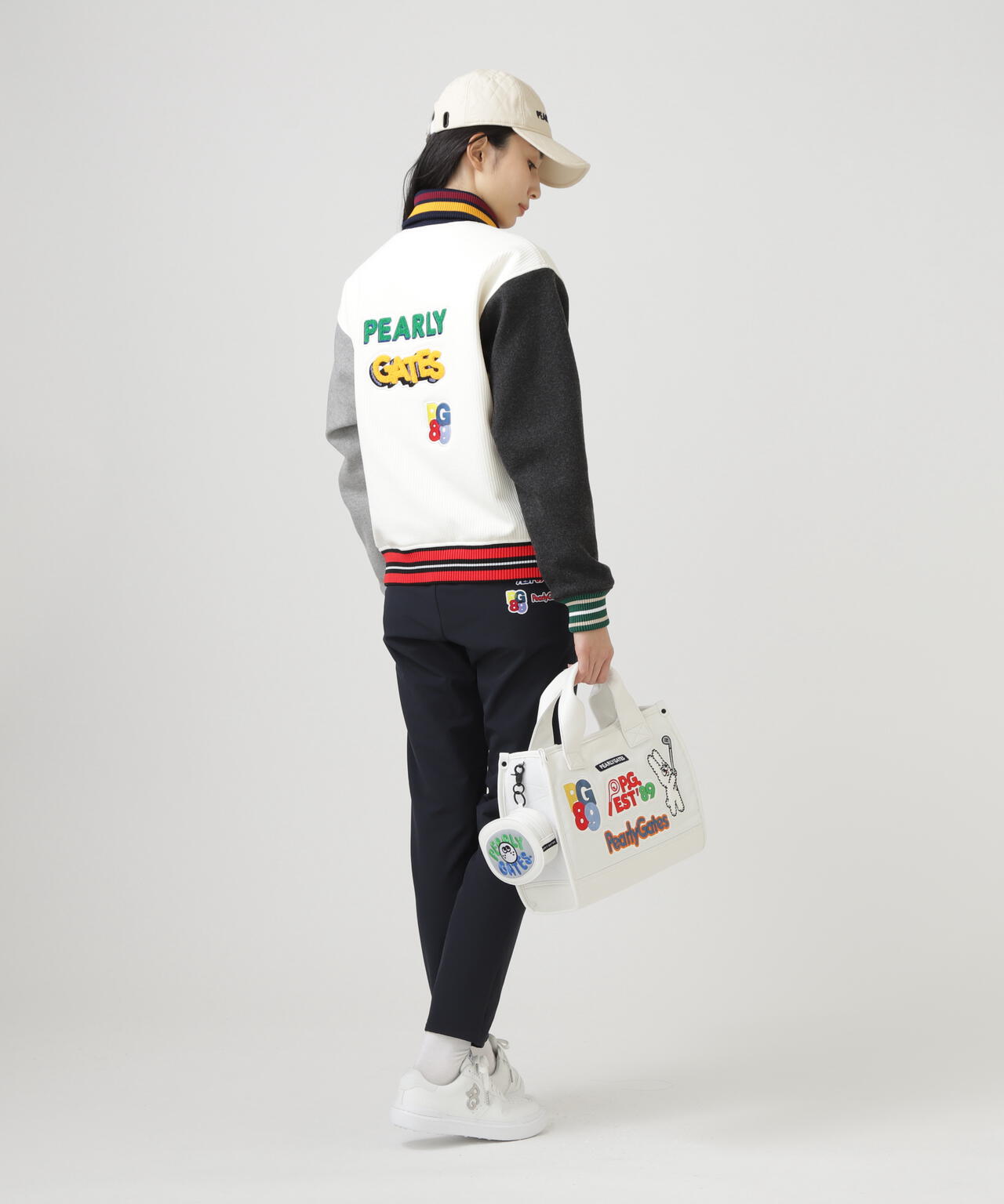 ロゴワッペンカートバッグ (UNISEX) | PEARLY GATES（パーリーゲイツ