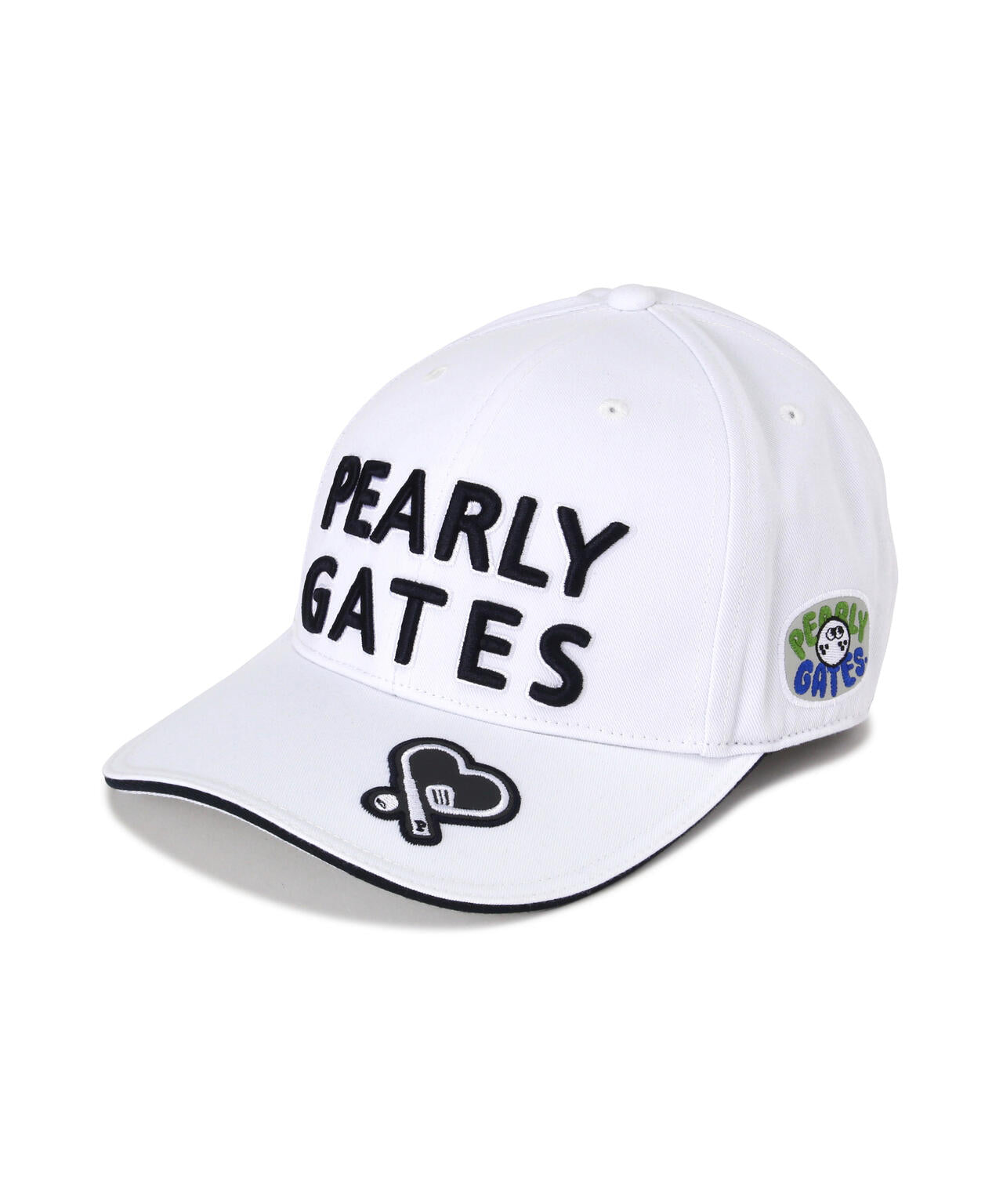 2段ロゴリサイクルツイルBASICキャップ (UNISEX) | PEARLY GATES