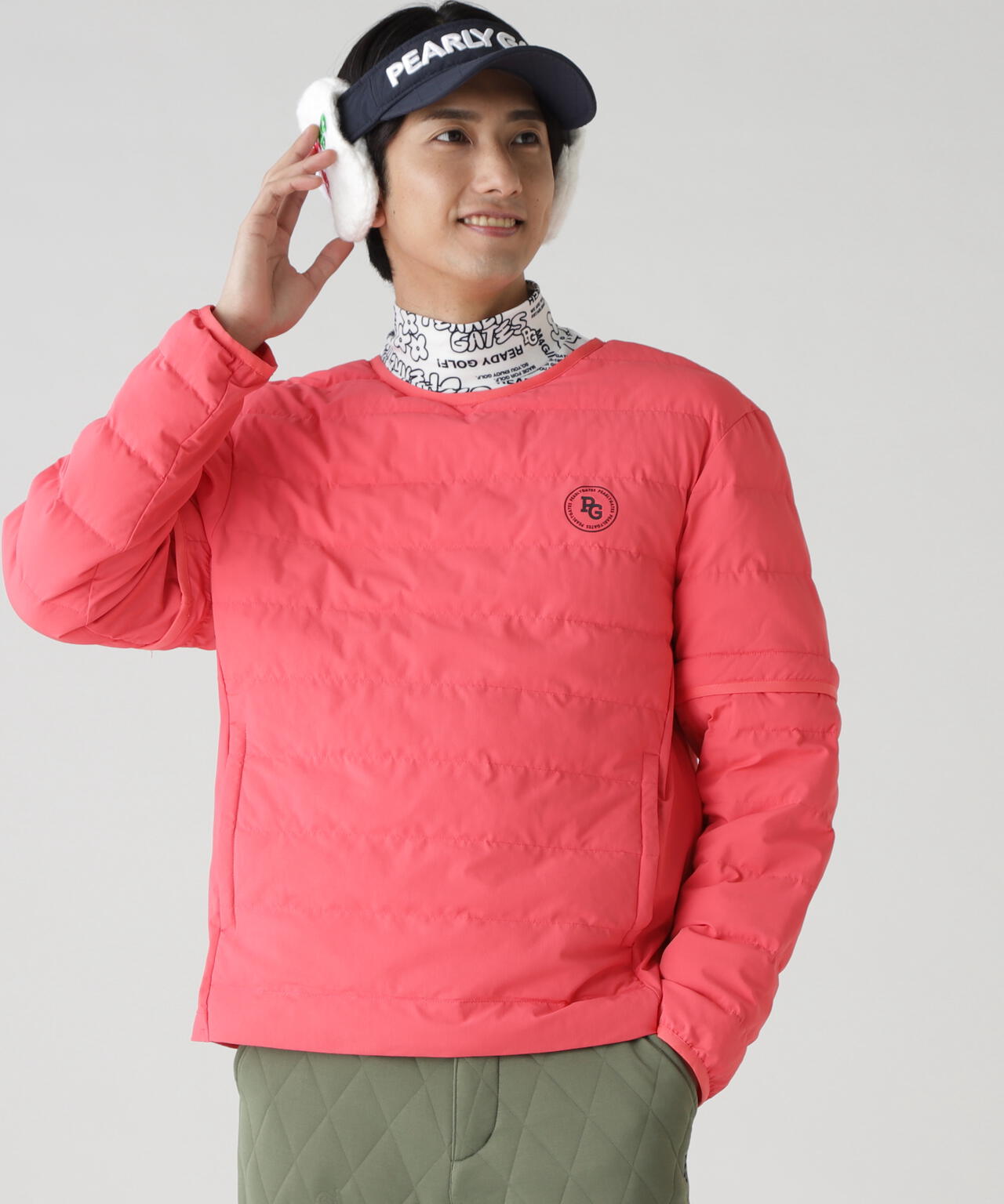 NyストレッチBIGリップストップ中綿2WAYスニードジャック | PEARLY