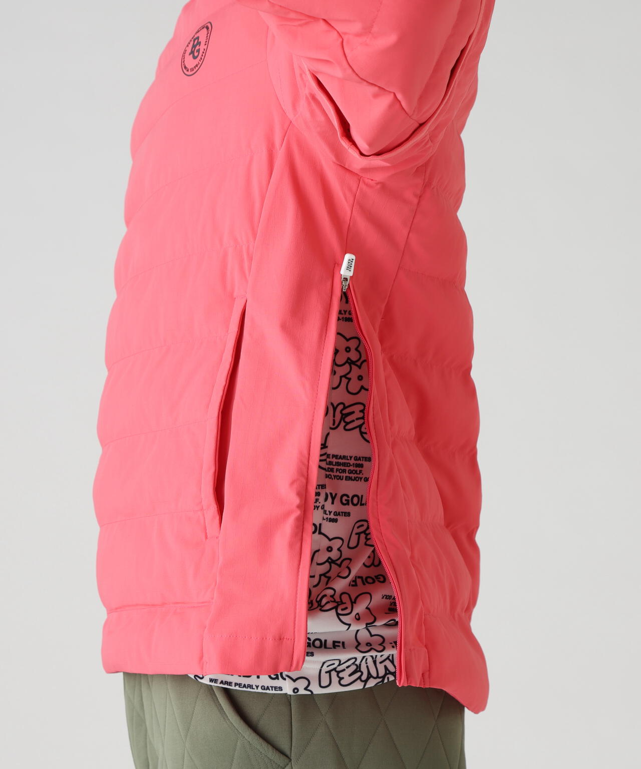 NyストレッチBIGリップストップ中綿2WAYスニードジャック | PEARLY