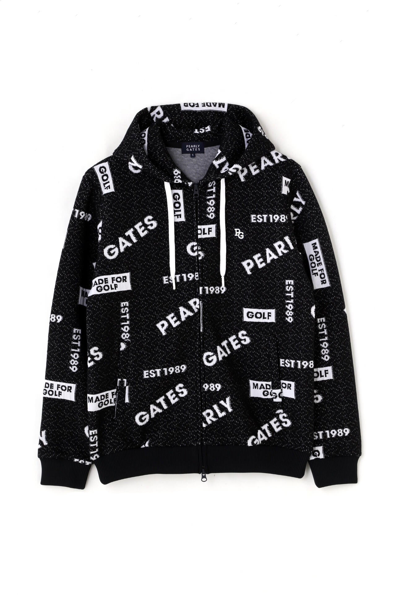 パーリーゲイツレディースパッチワークパフブリスター フルジップ