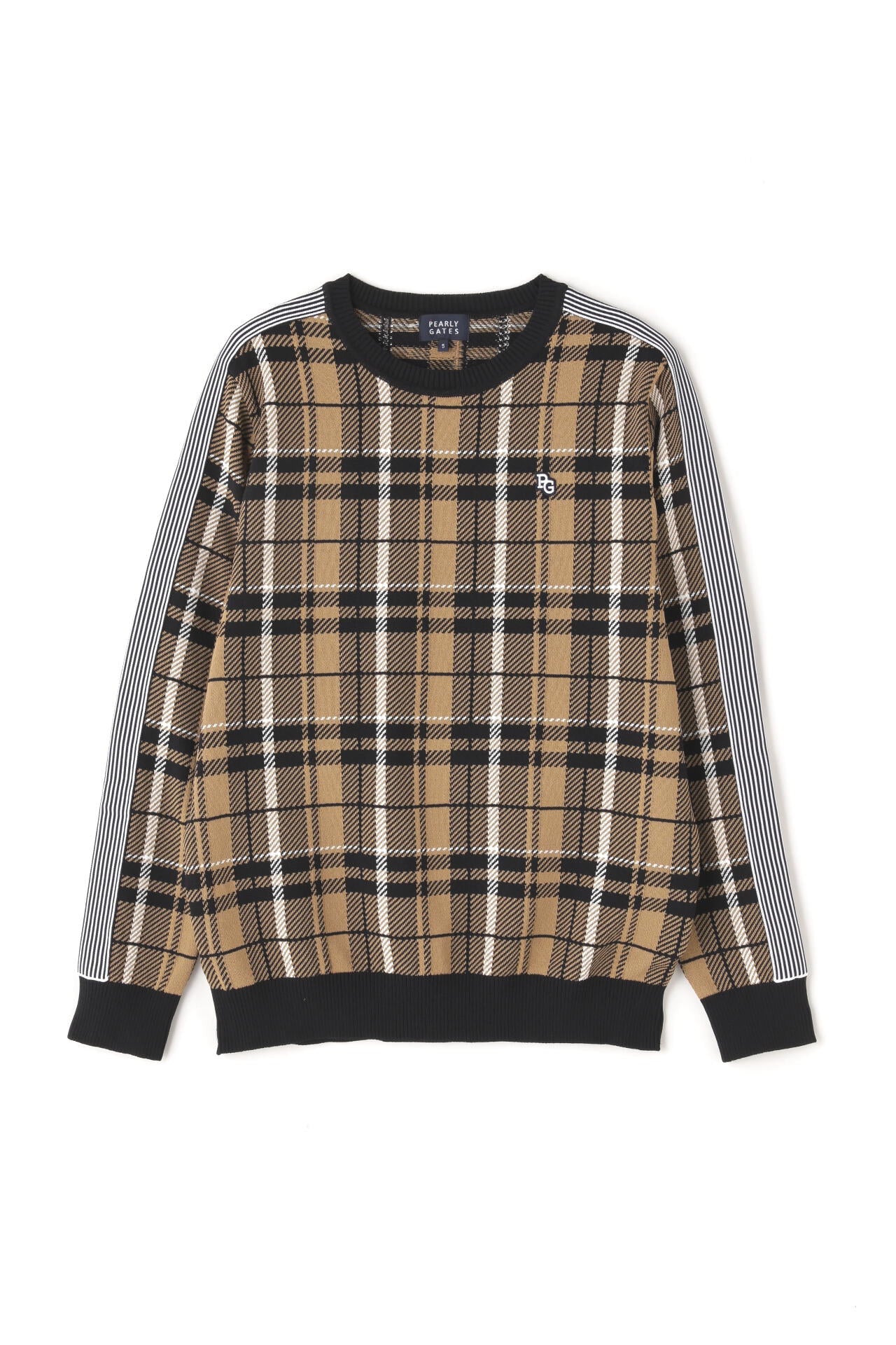 PEARLY GATES】チェック柄セーター サイズ2 新品 PEARLY GATES